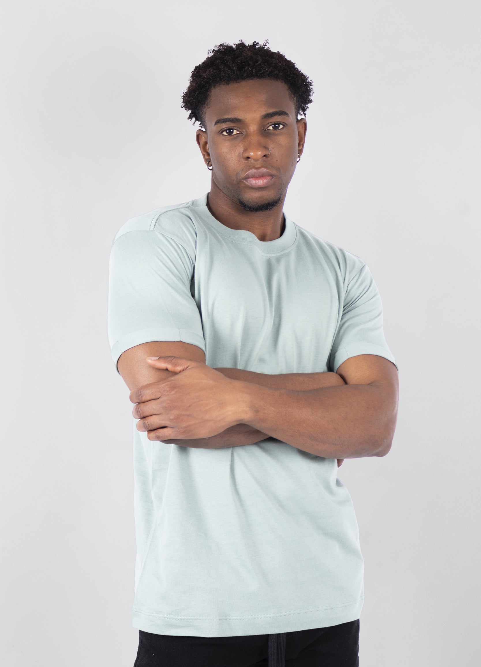 Camiseta hombre Básica Verde