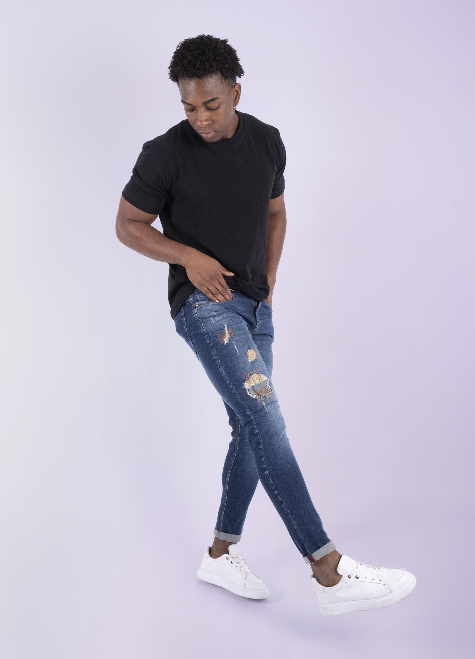Jean hombre skinny Cross