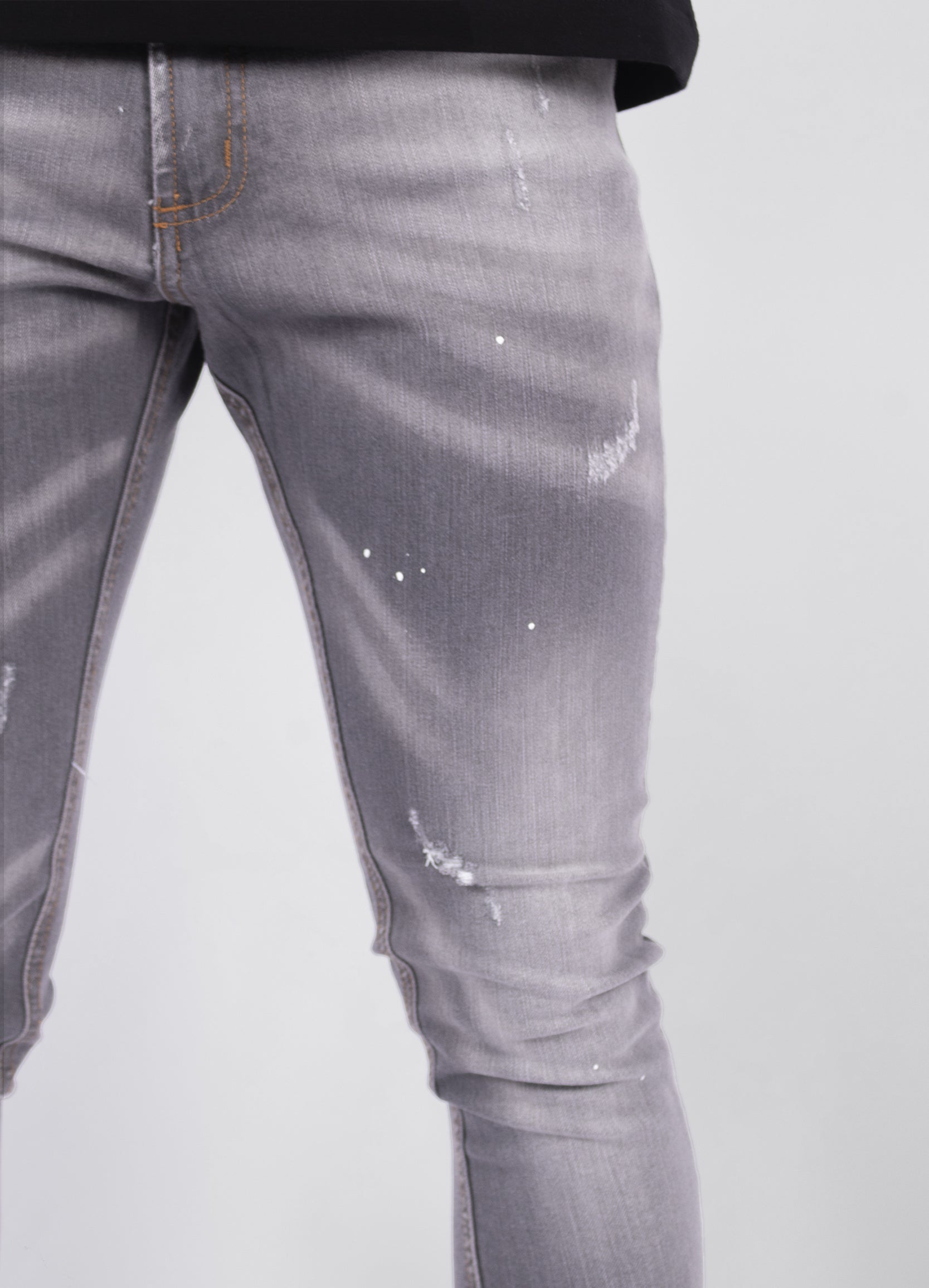 Jean hombre Skinny Gris