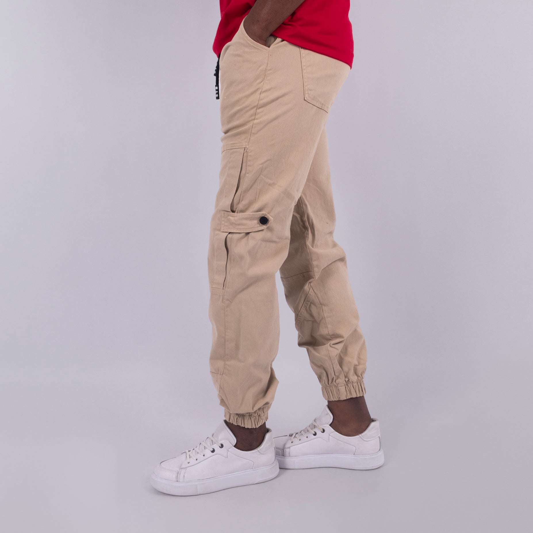 Jogger hombre Dril Beige