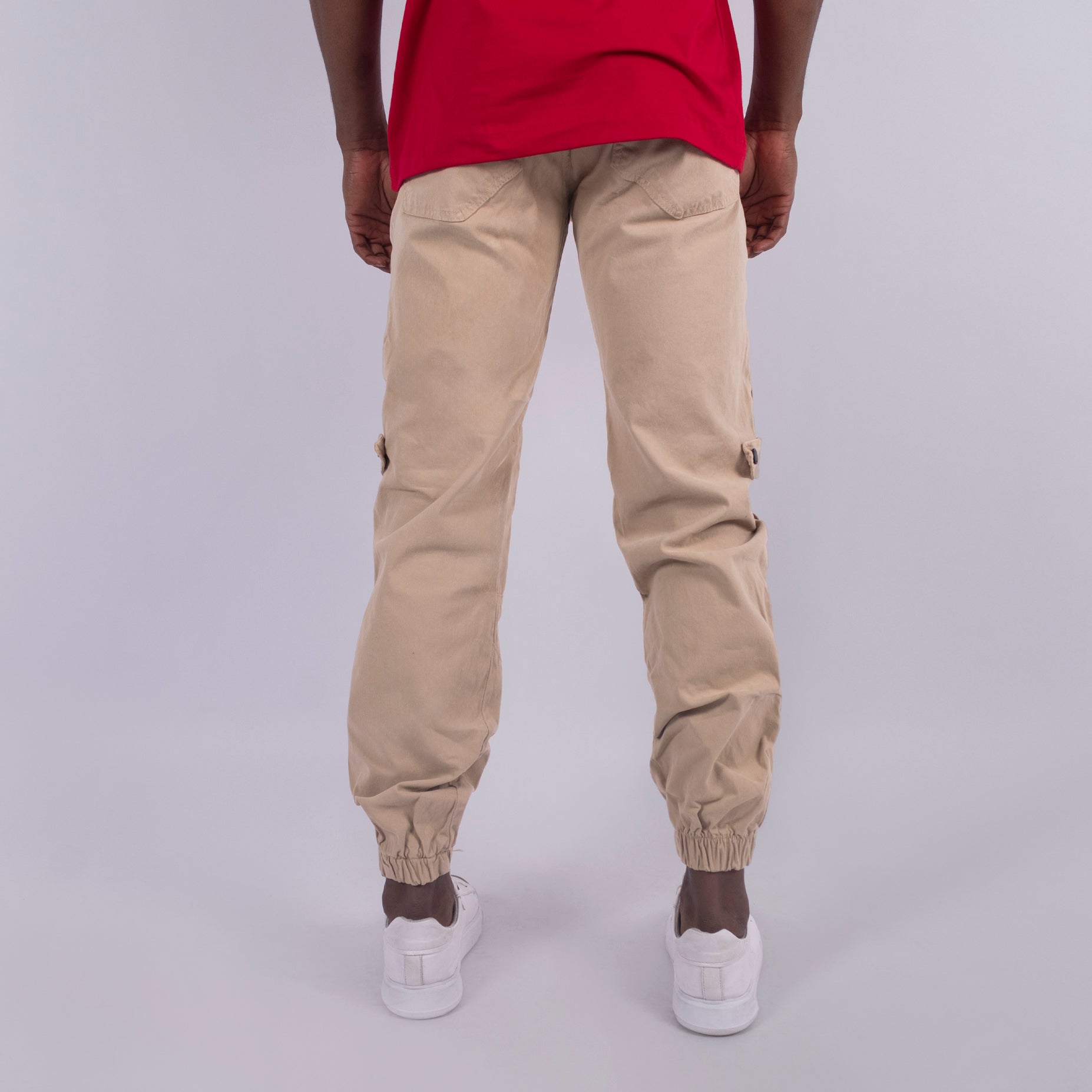 Jogger hombre Dril Beige