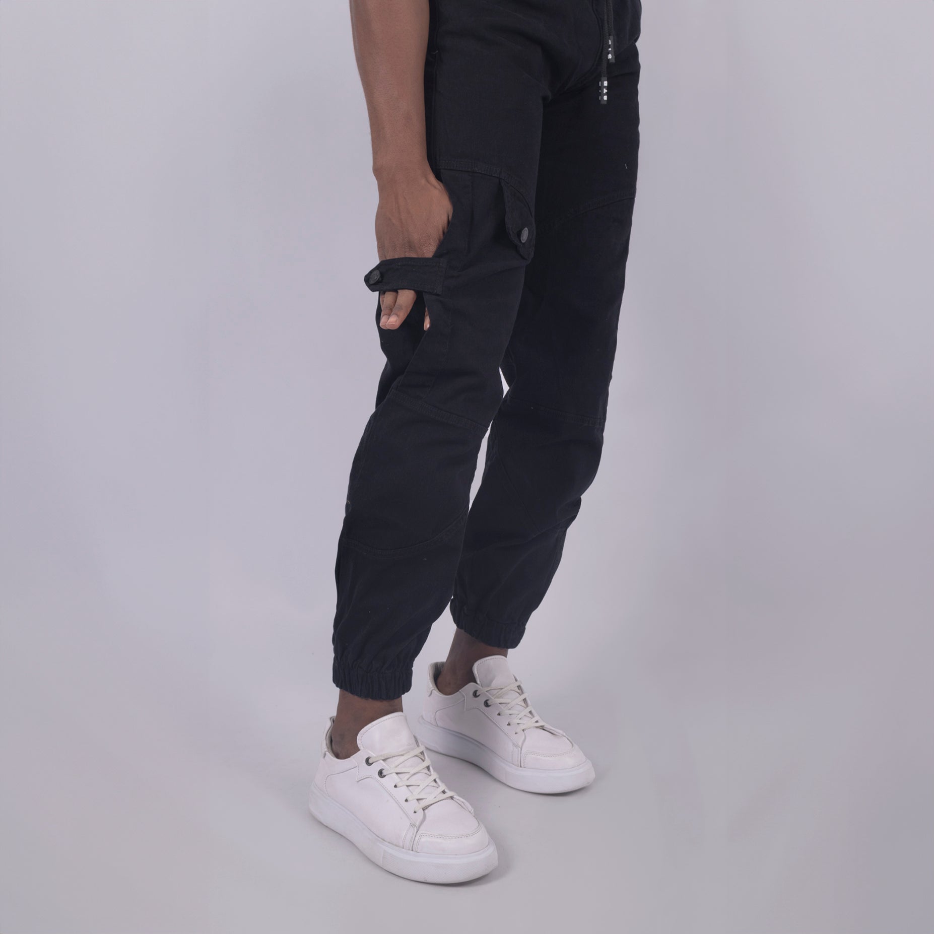 Jogger hombre Dril Negro