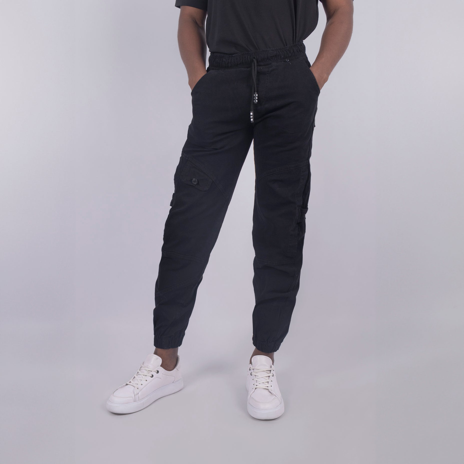 Jogger hombre Dril Negro