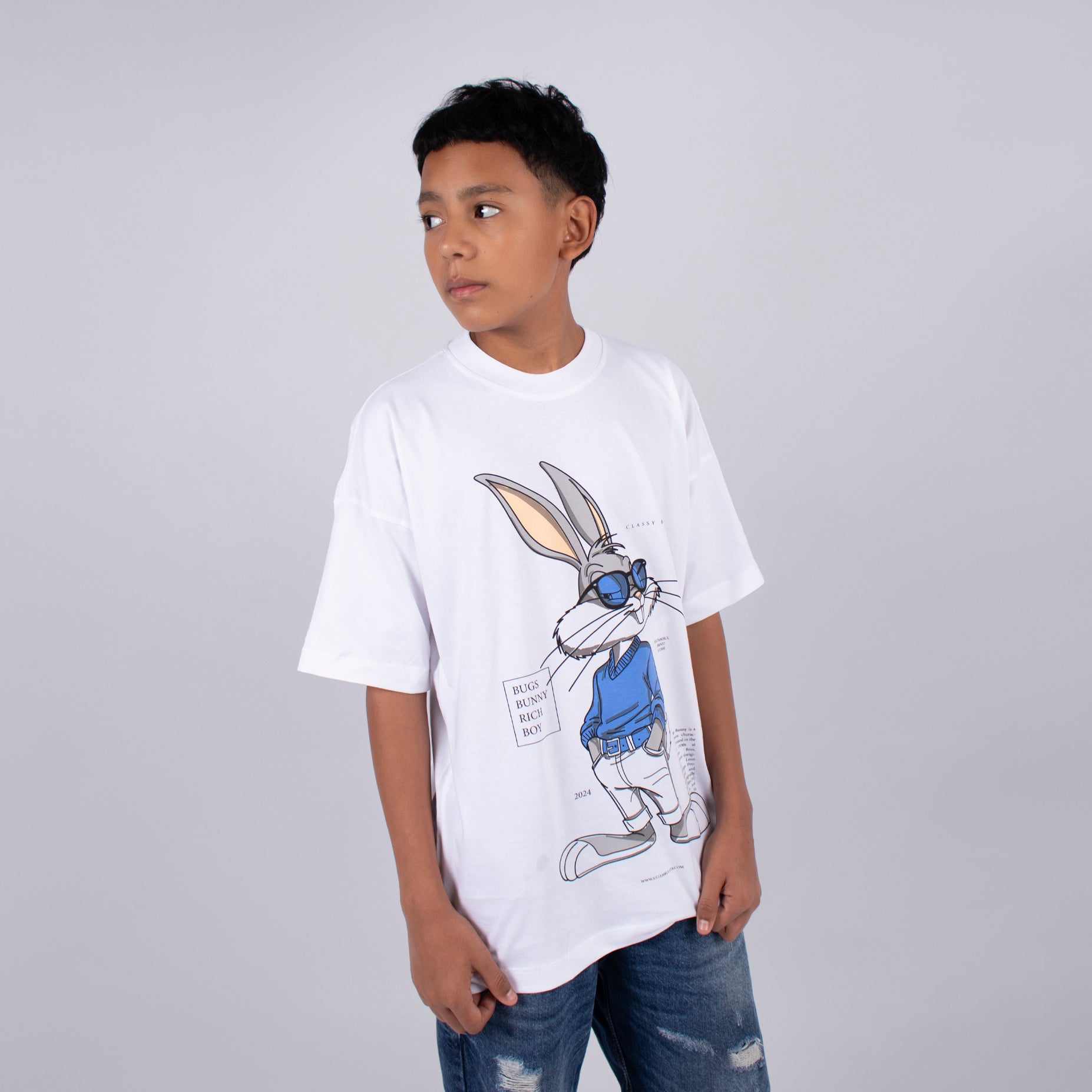 Oversize niño Bugs Bunny