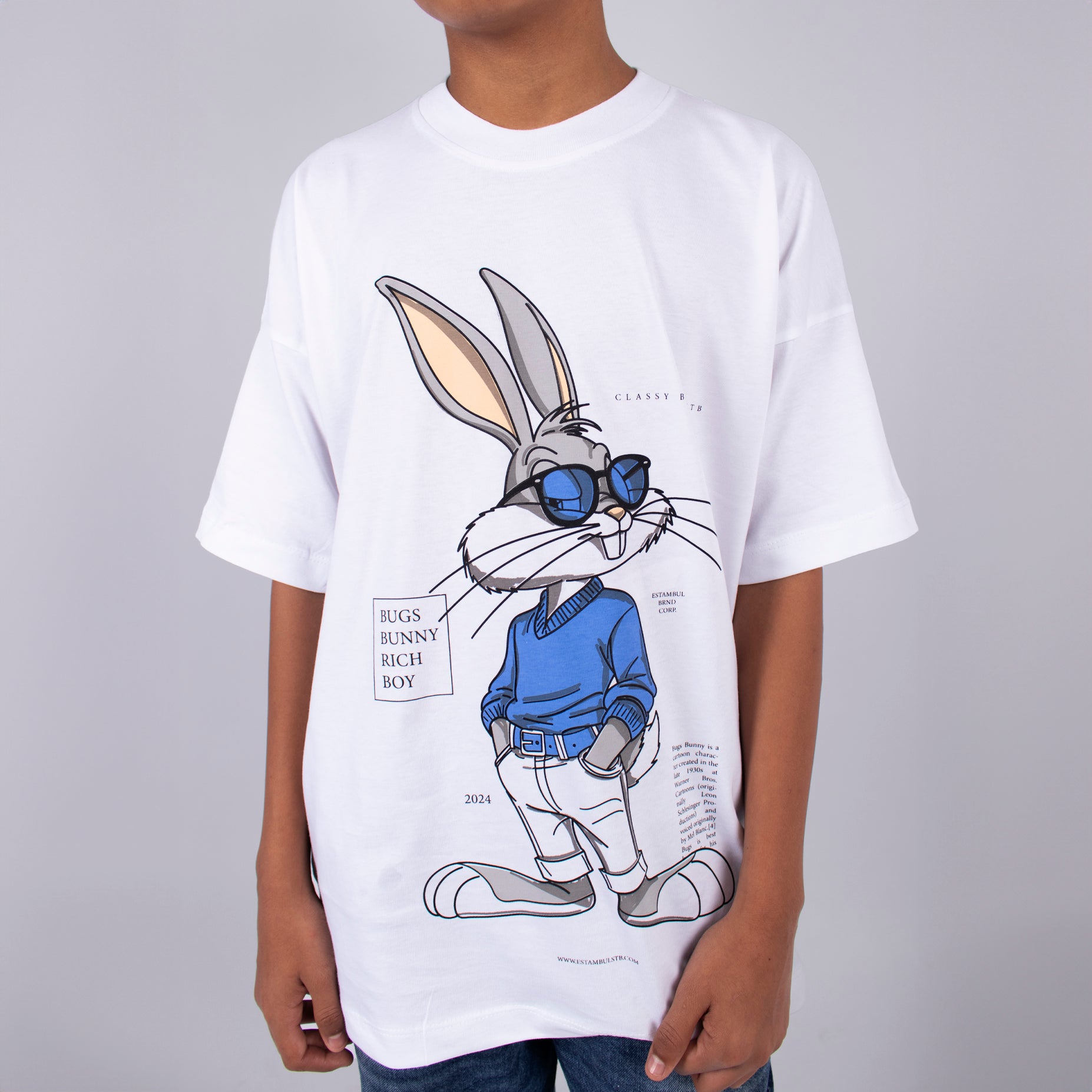 Oversize niño Bugs Bunny
