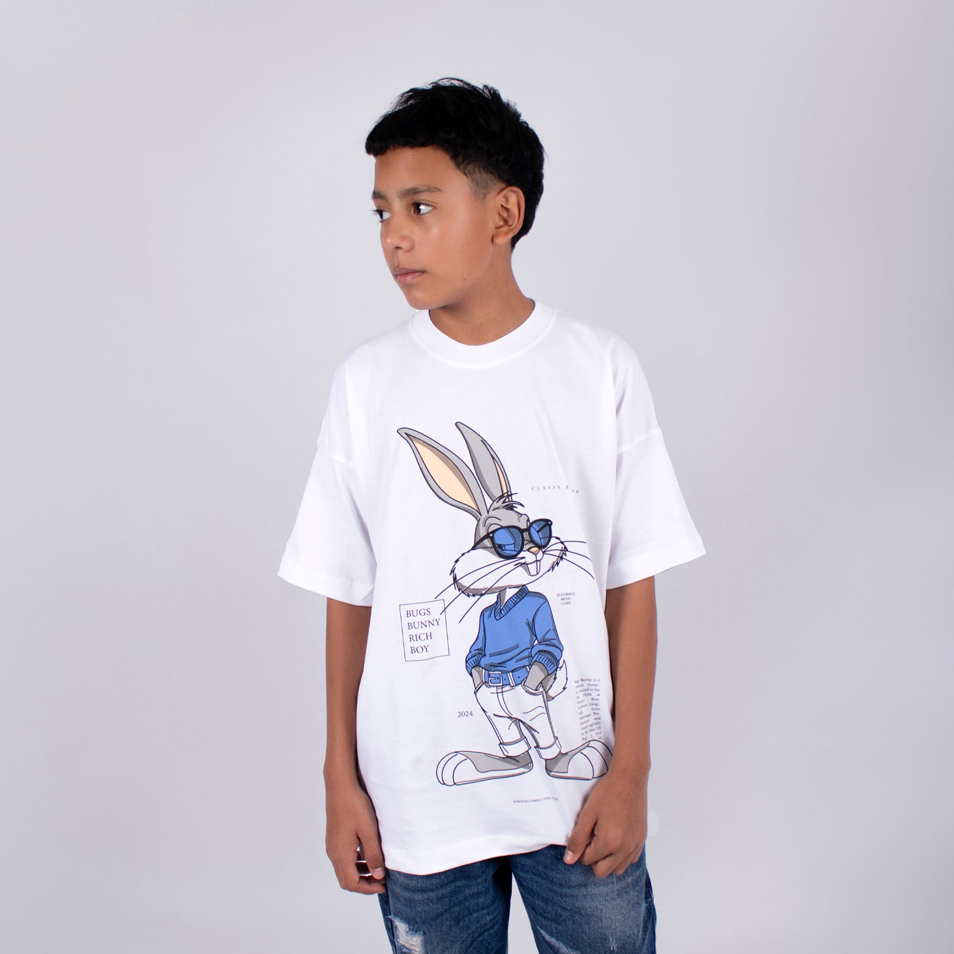 Oversize niño Bugs Bunny