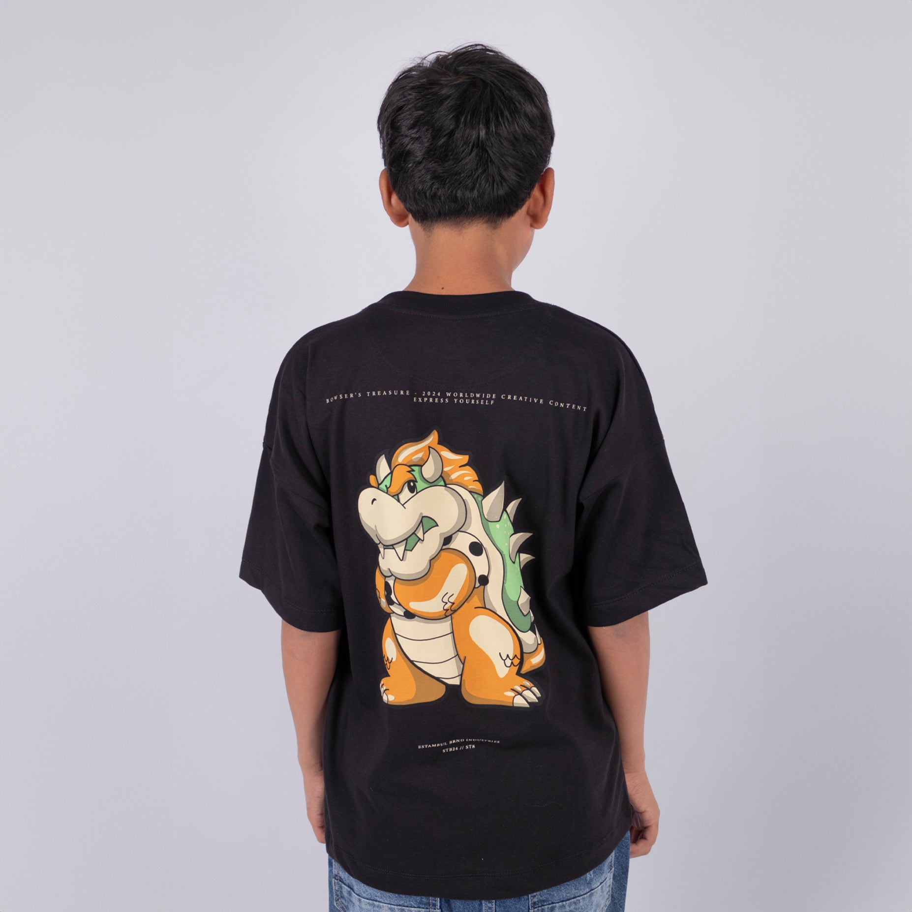 Oversize niño Bowser