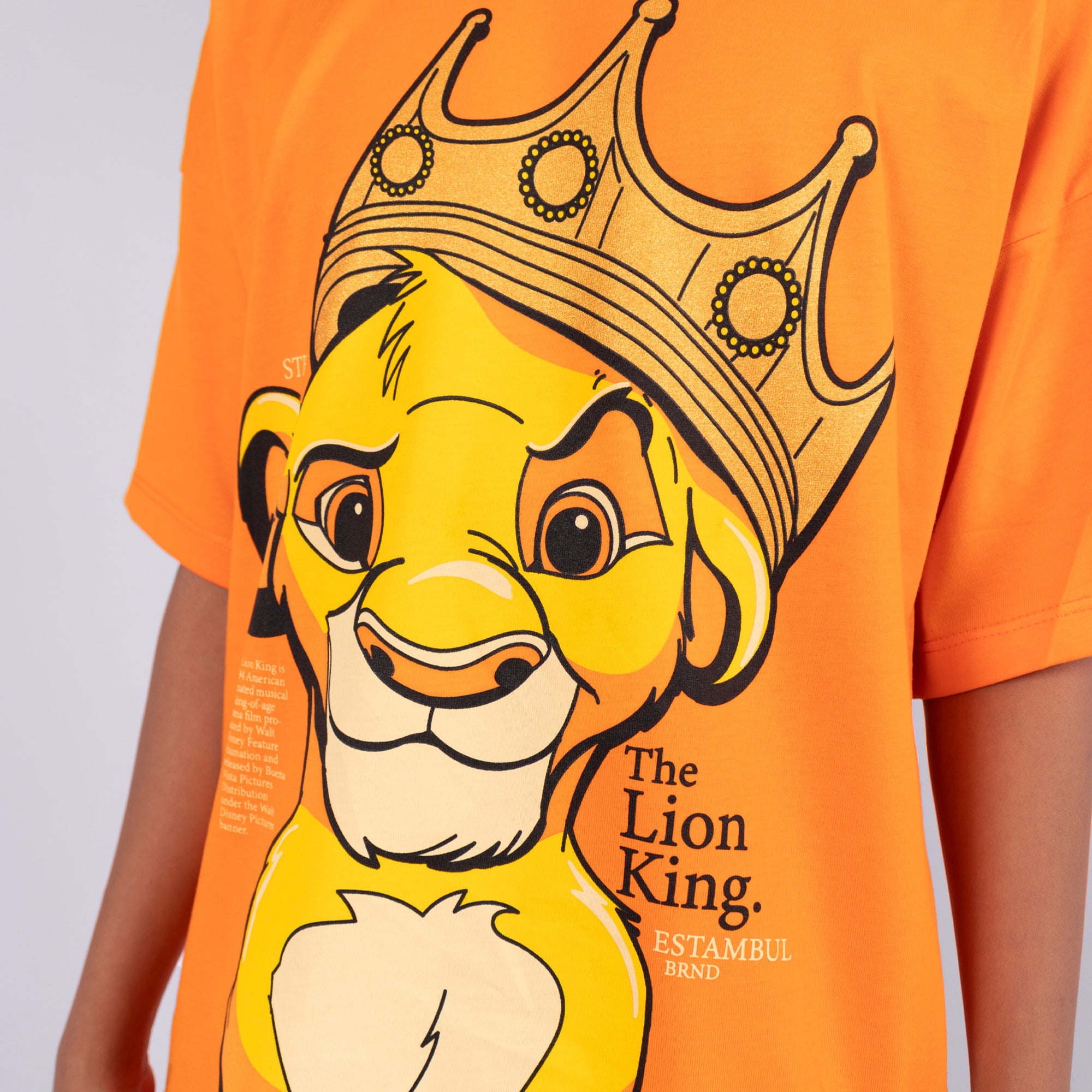 Oversize niño Rey Leon