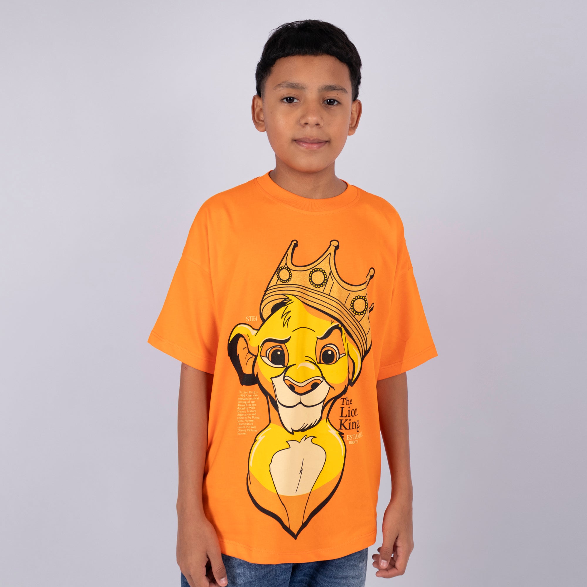 Oversize niño Rey Leon