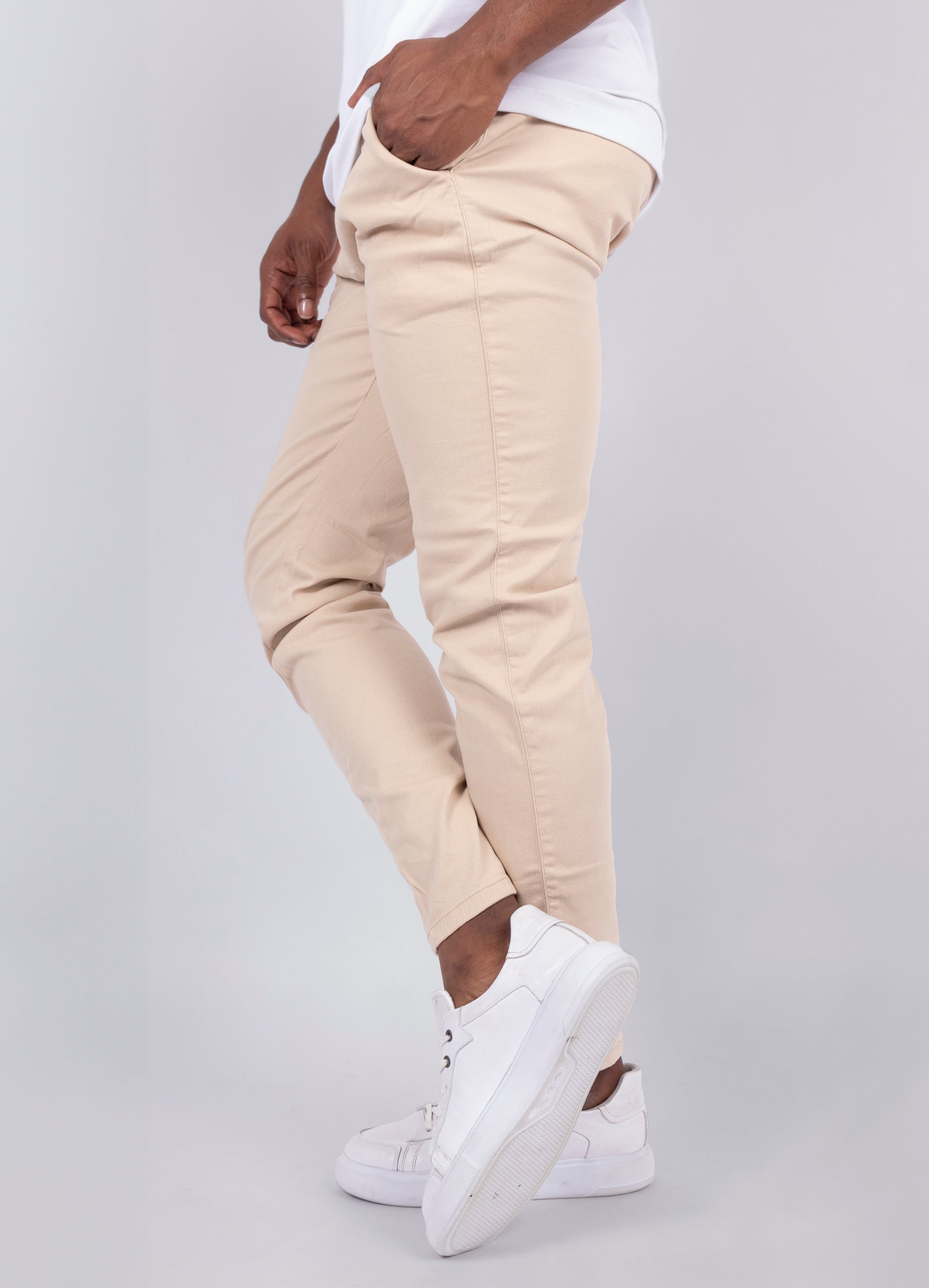 Pantalon Hombre Dril Beige