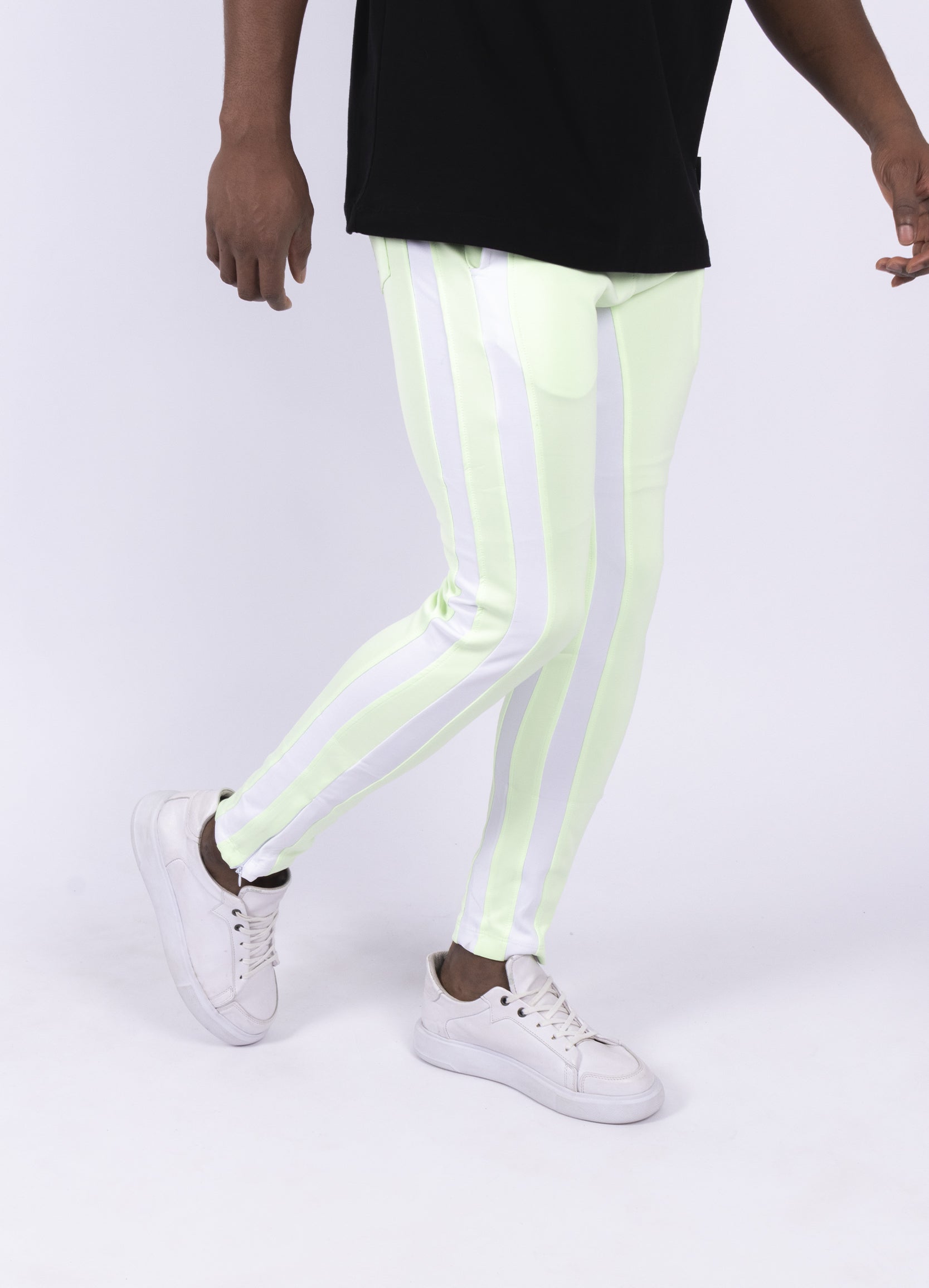 Sudadera hombre Cierre Verde Manzana