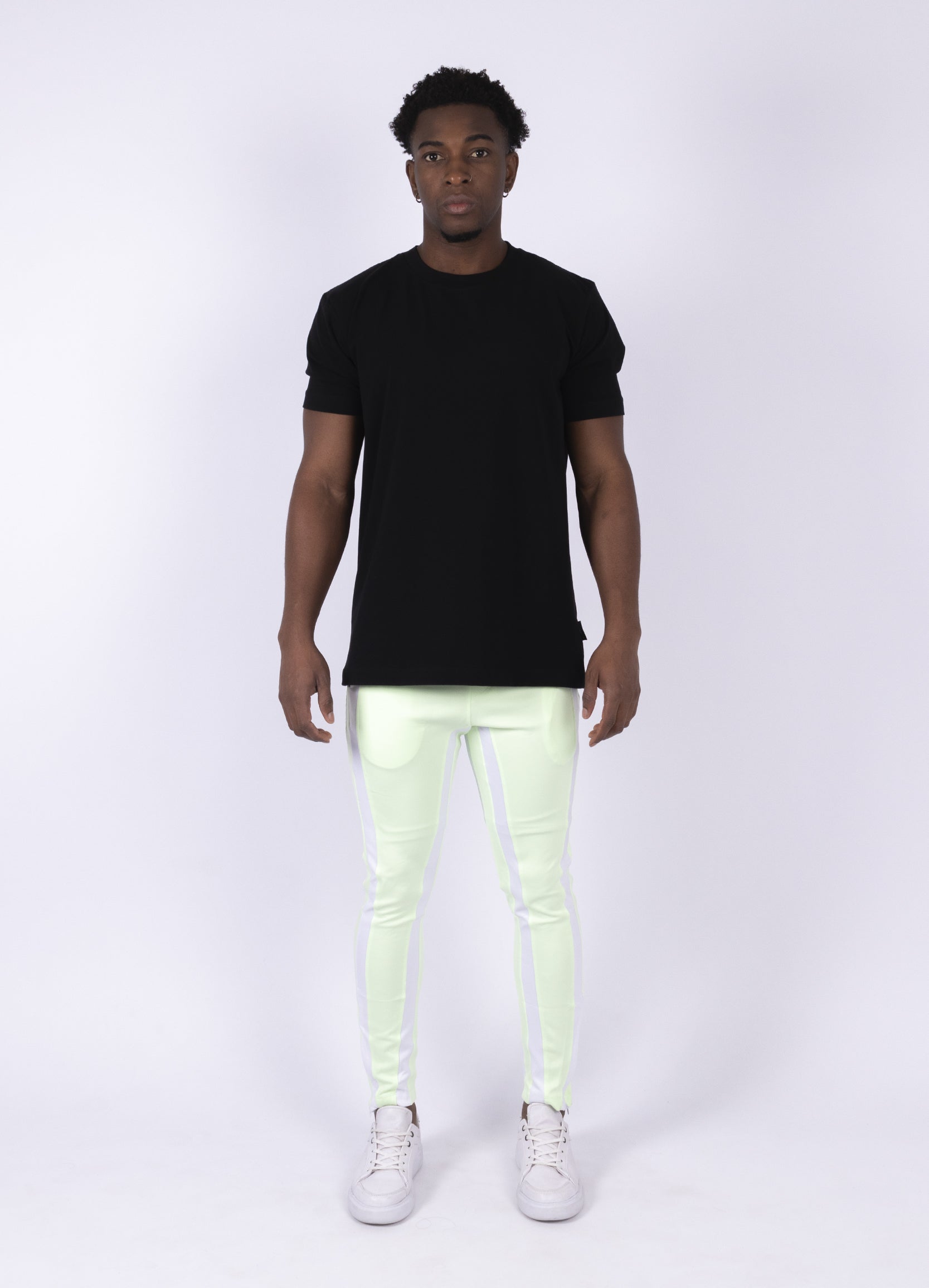 Sudadera hombre Cierre Verde Manzana