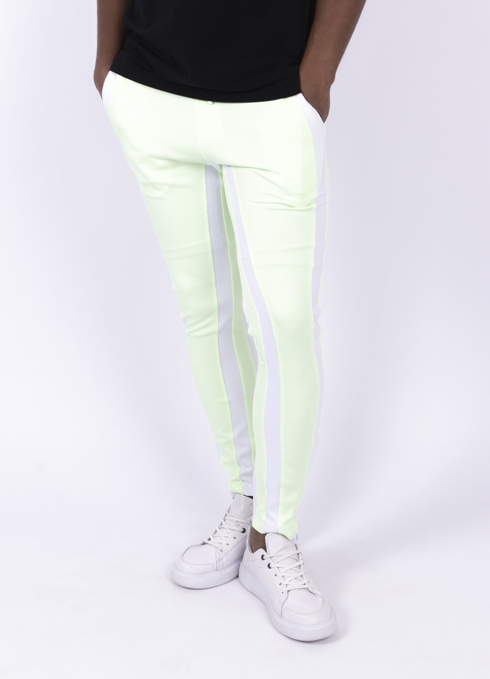 Sudadera hombre Cierre Verde Manzana