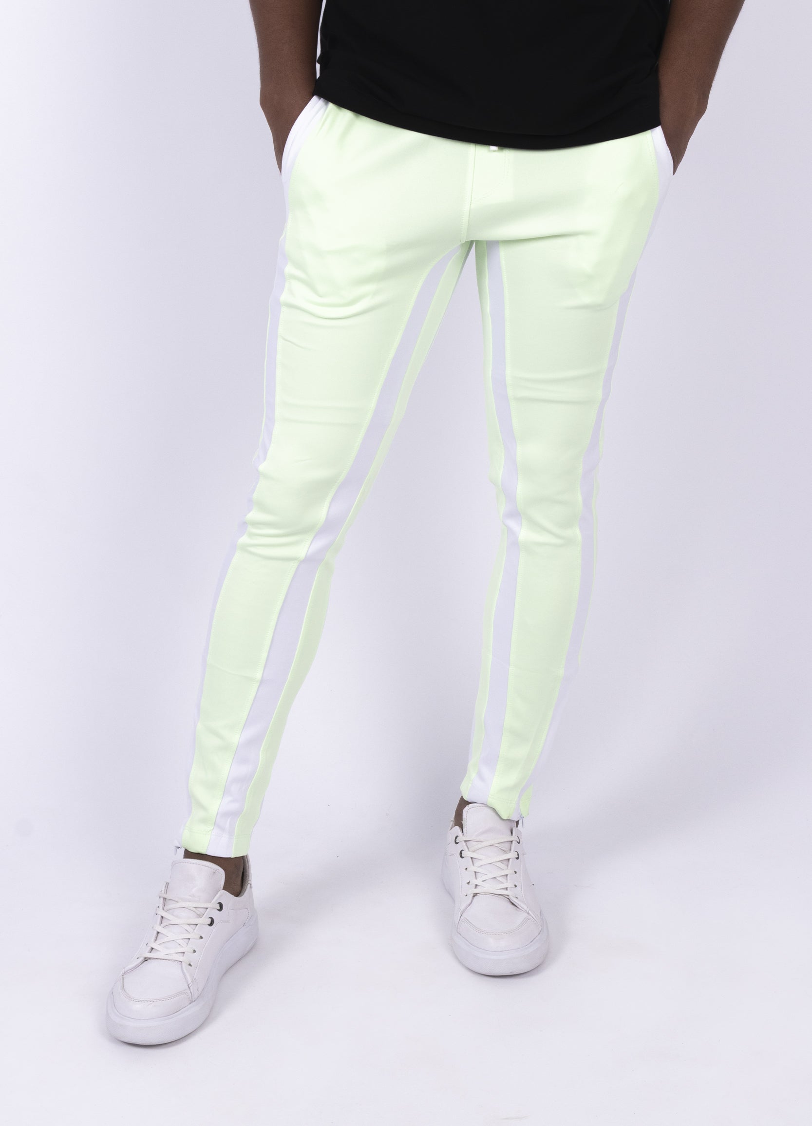 Sudadera hombre Cierre Verde Manzana