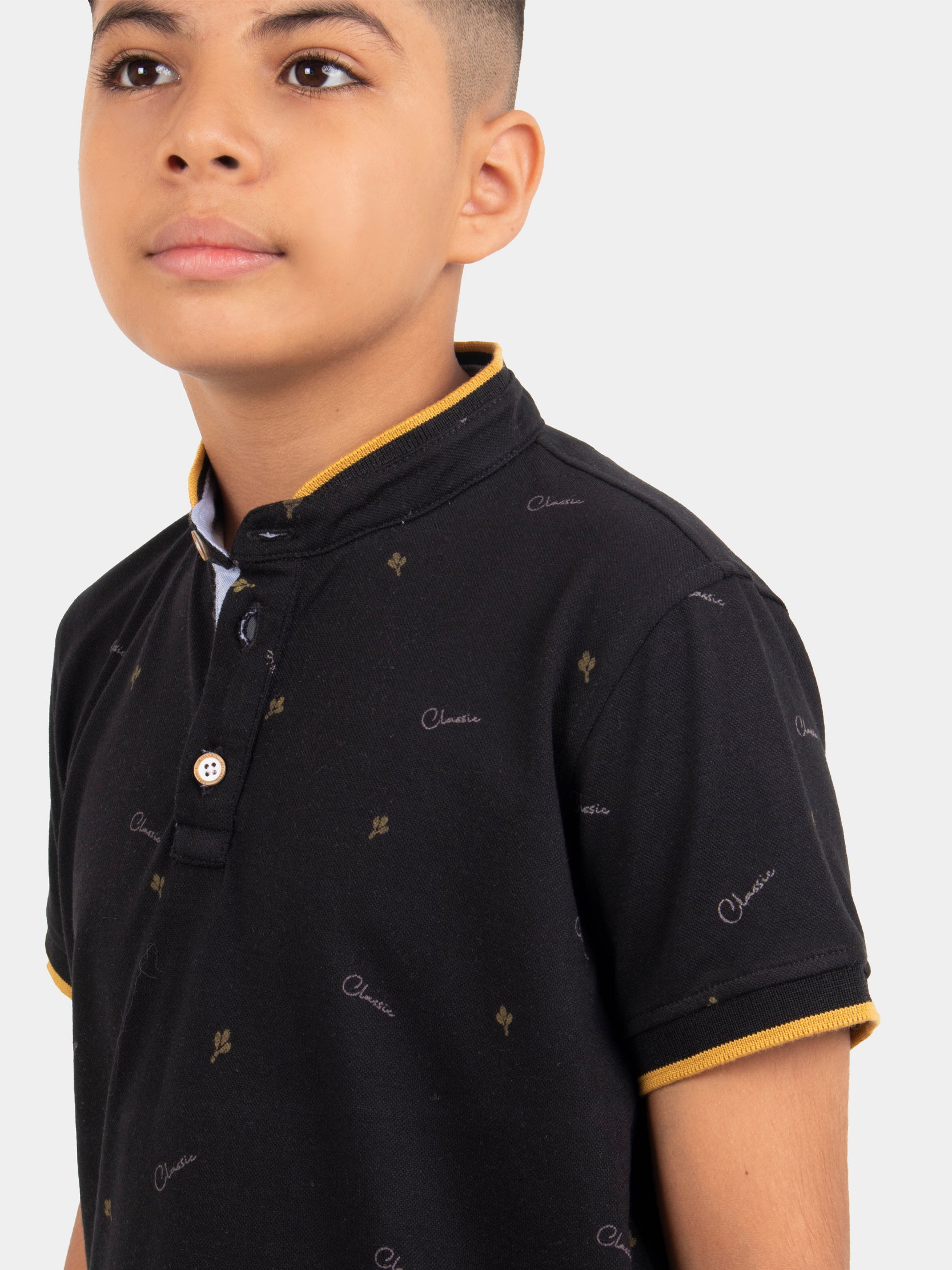 Polo niño estampado