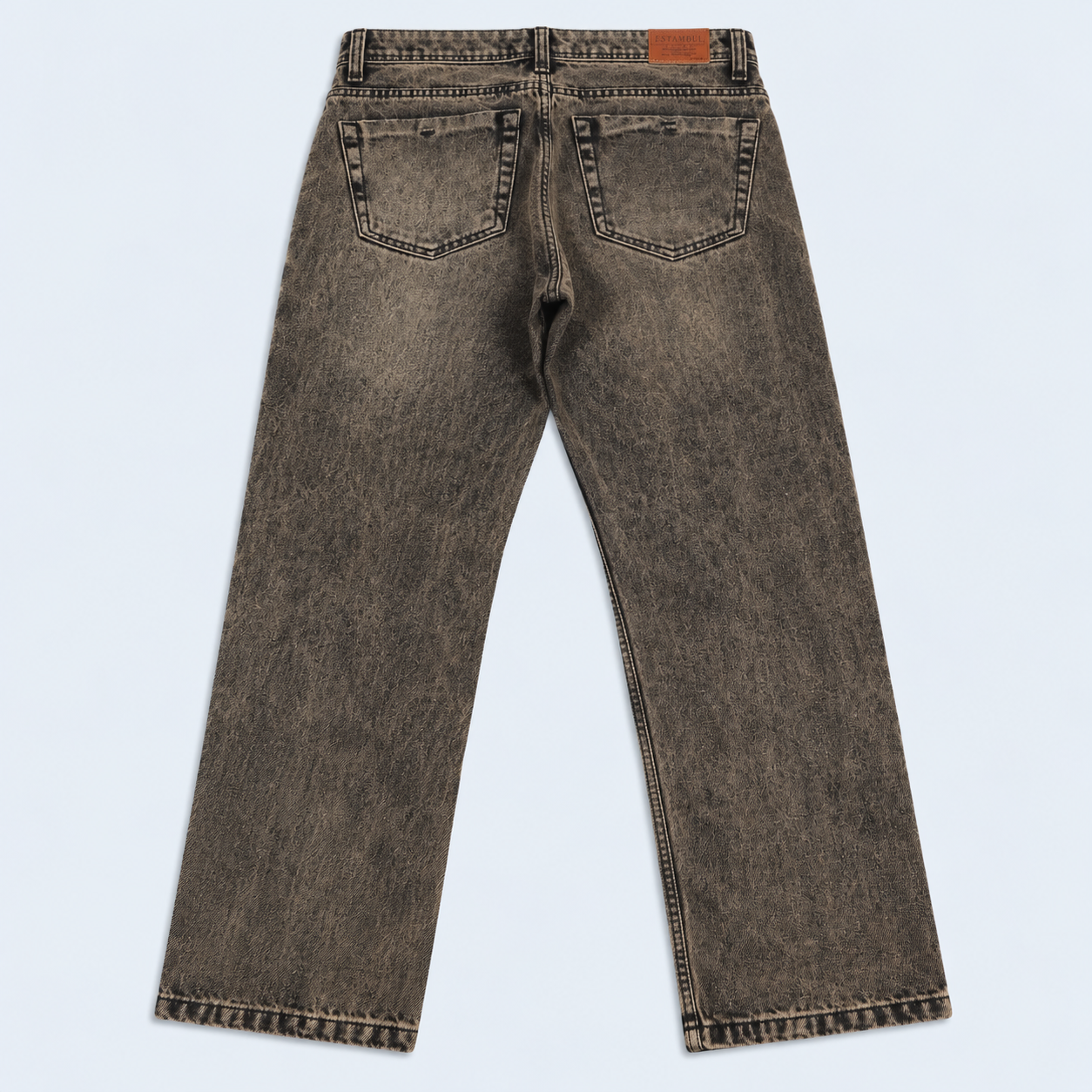 Jean hombre recto con rotos