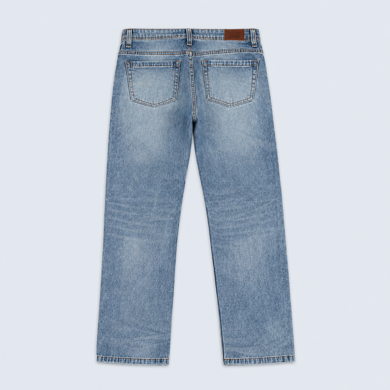 Jean hombre regular chispas