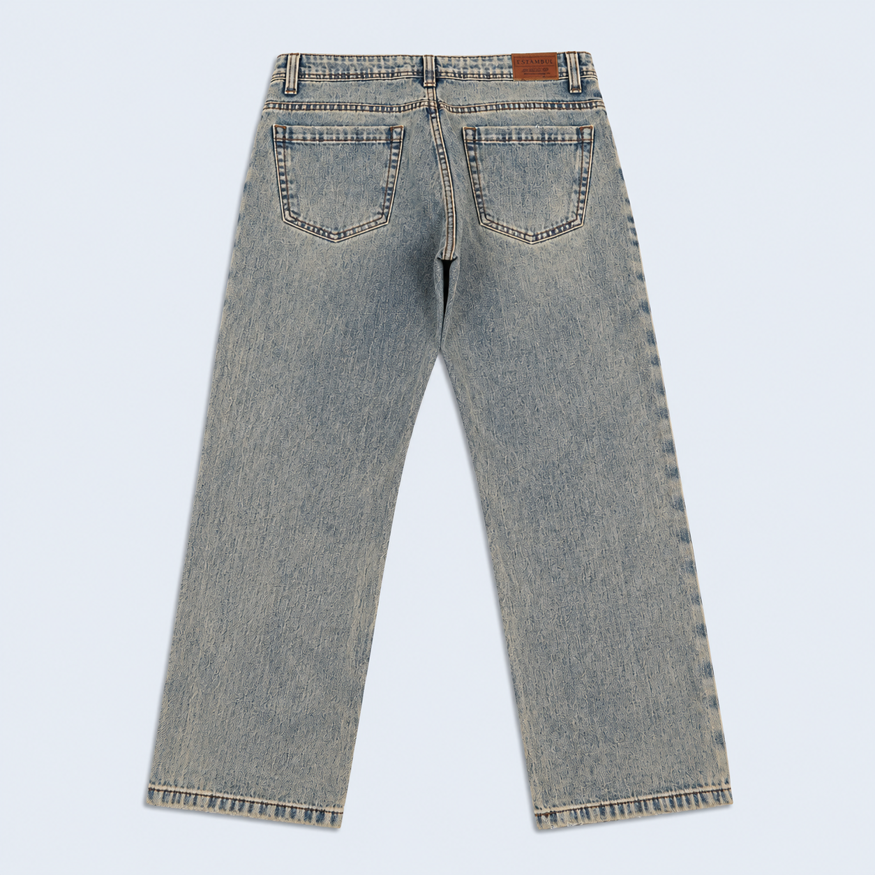 Jean hombre regular con rotos