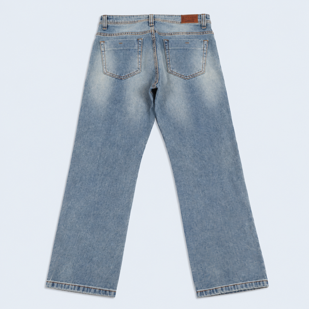 Jean hombre regular azul