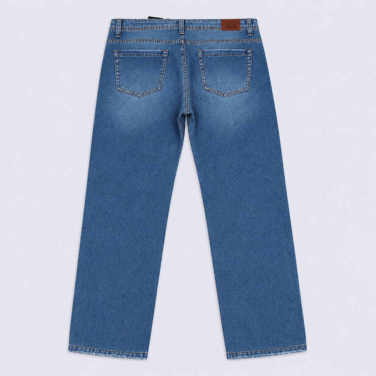 Jean hombre regular roto rodilla