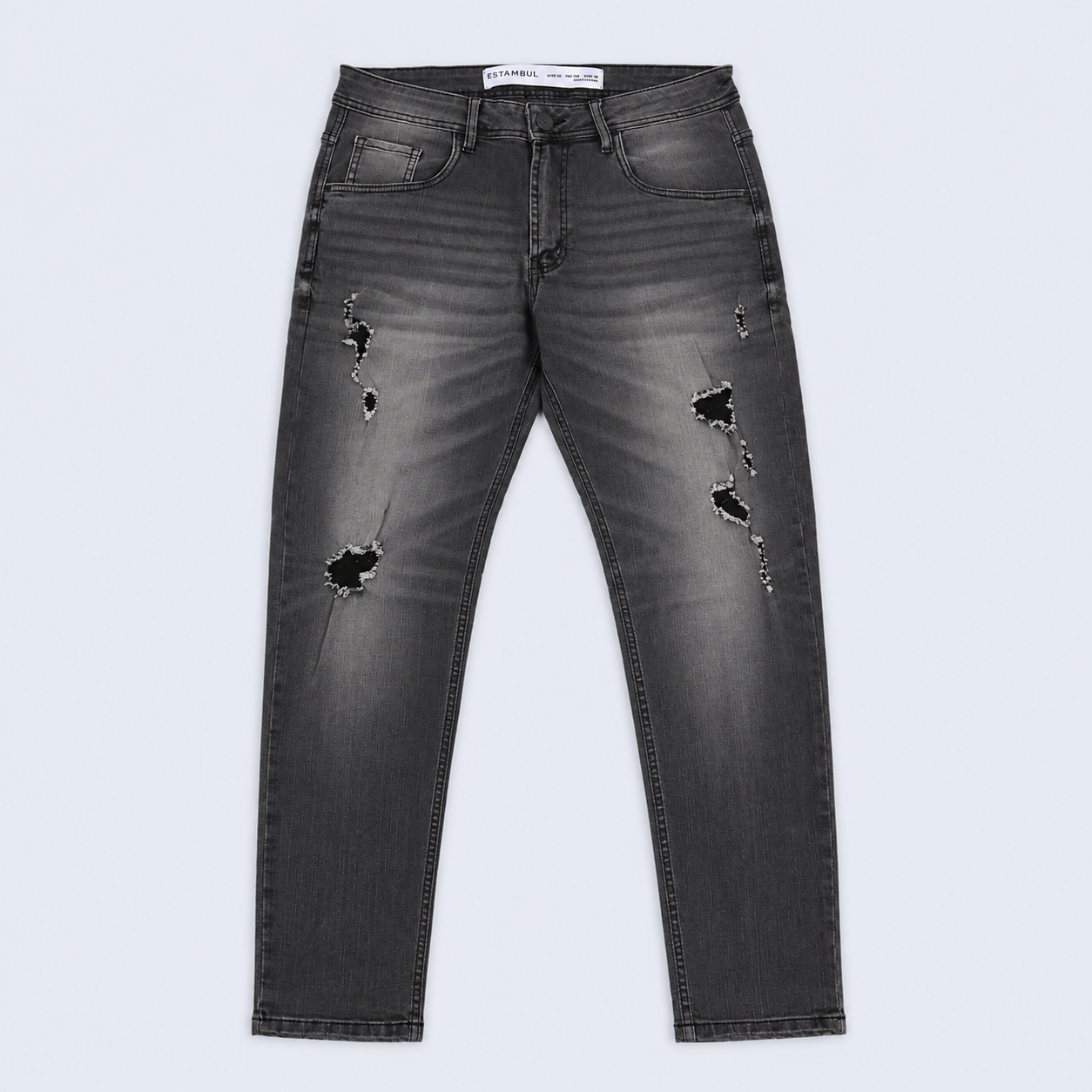 Jean hombre skinny gris