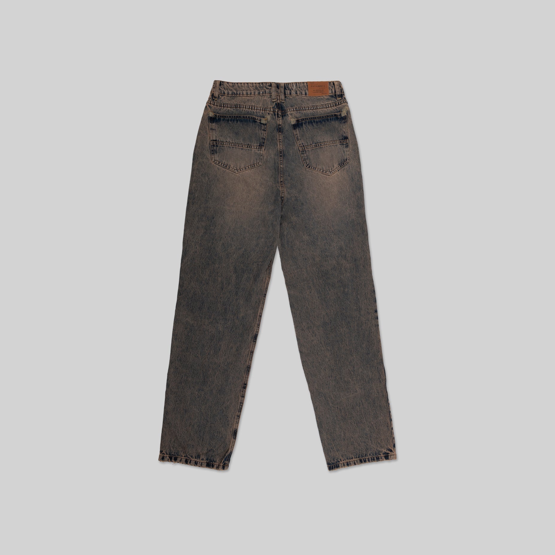 Jean hombre ancho matizado