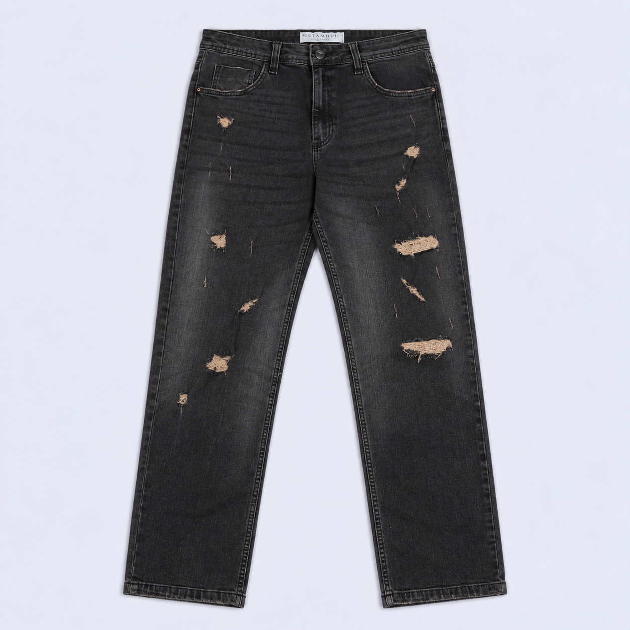 Jean hombre regular desgaste