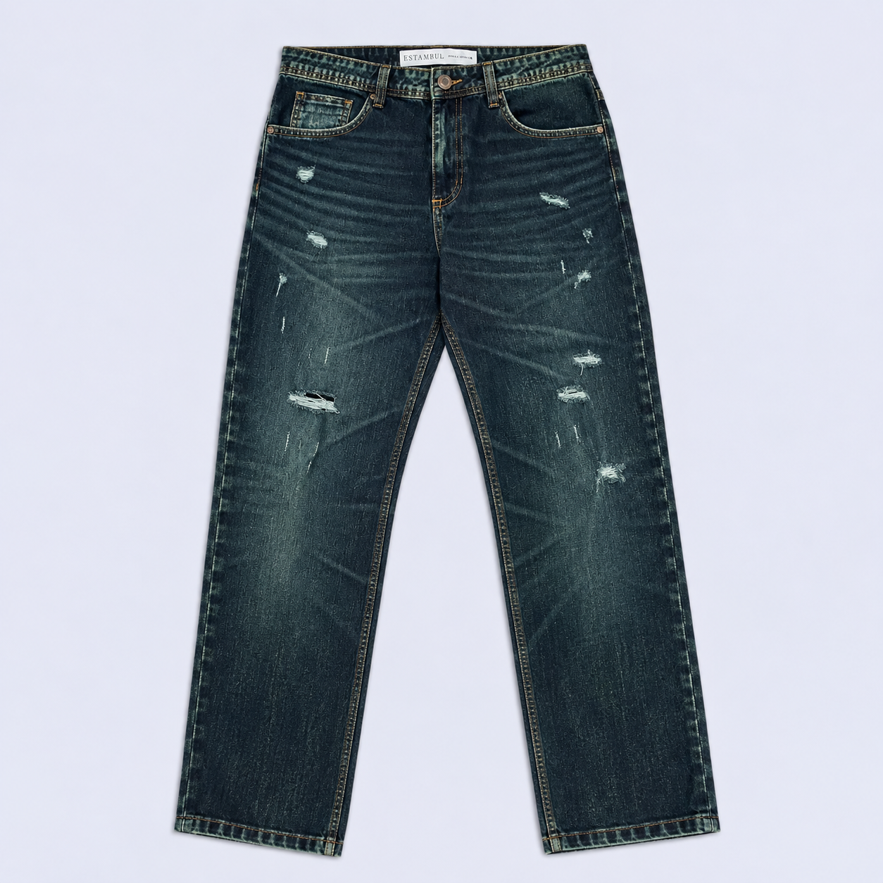 Jean hombre regular tramas