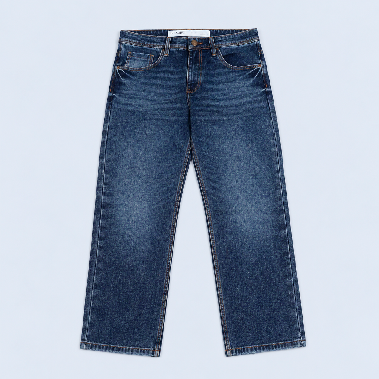 Jean hombre recto regular clasico