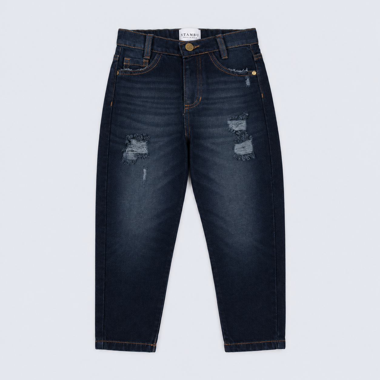 Jean baby skinny oscuro