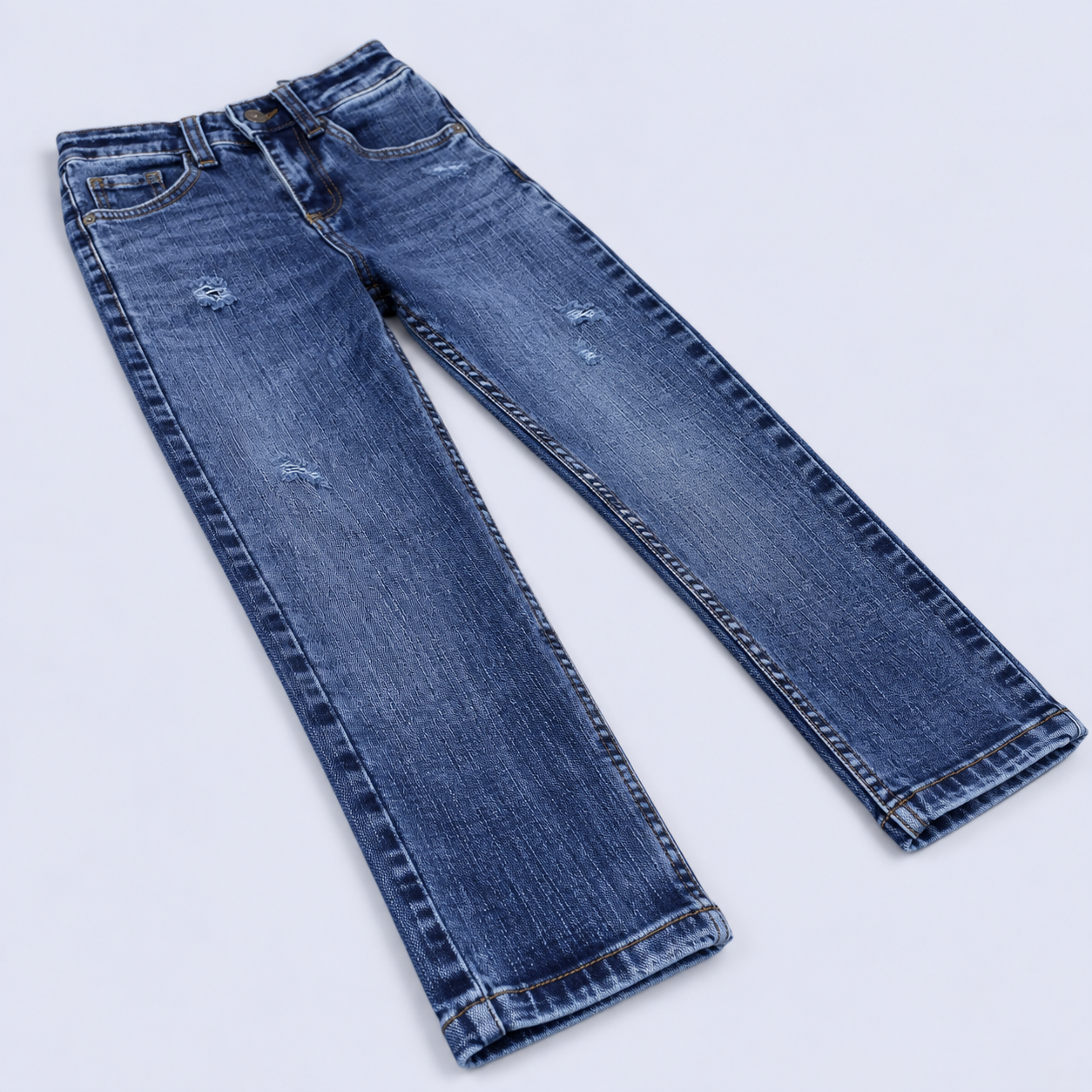 Jean niño skinny azul
