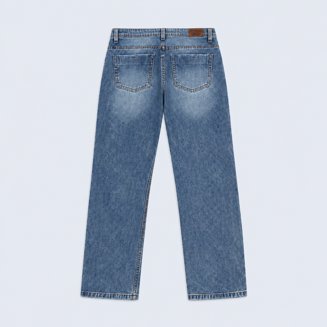 Jean hombre regular desgaste
