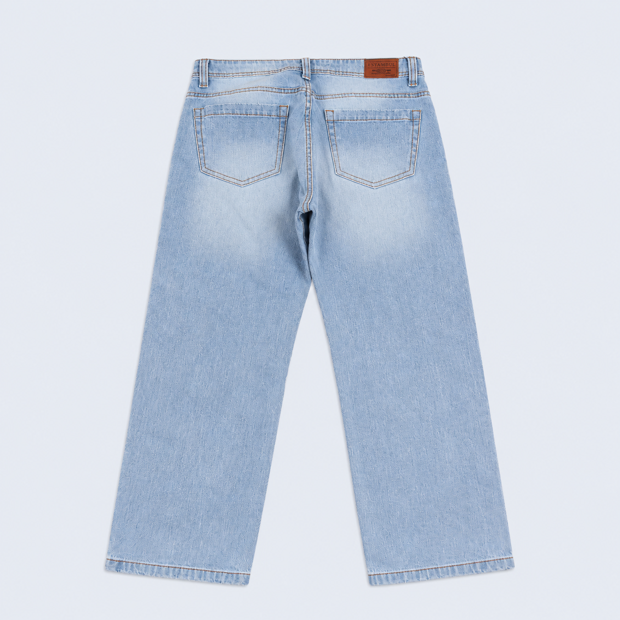 Jean hombre regular azul claro