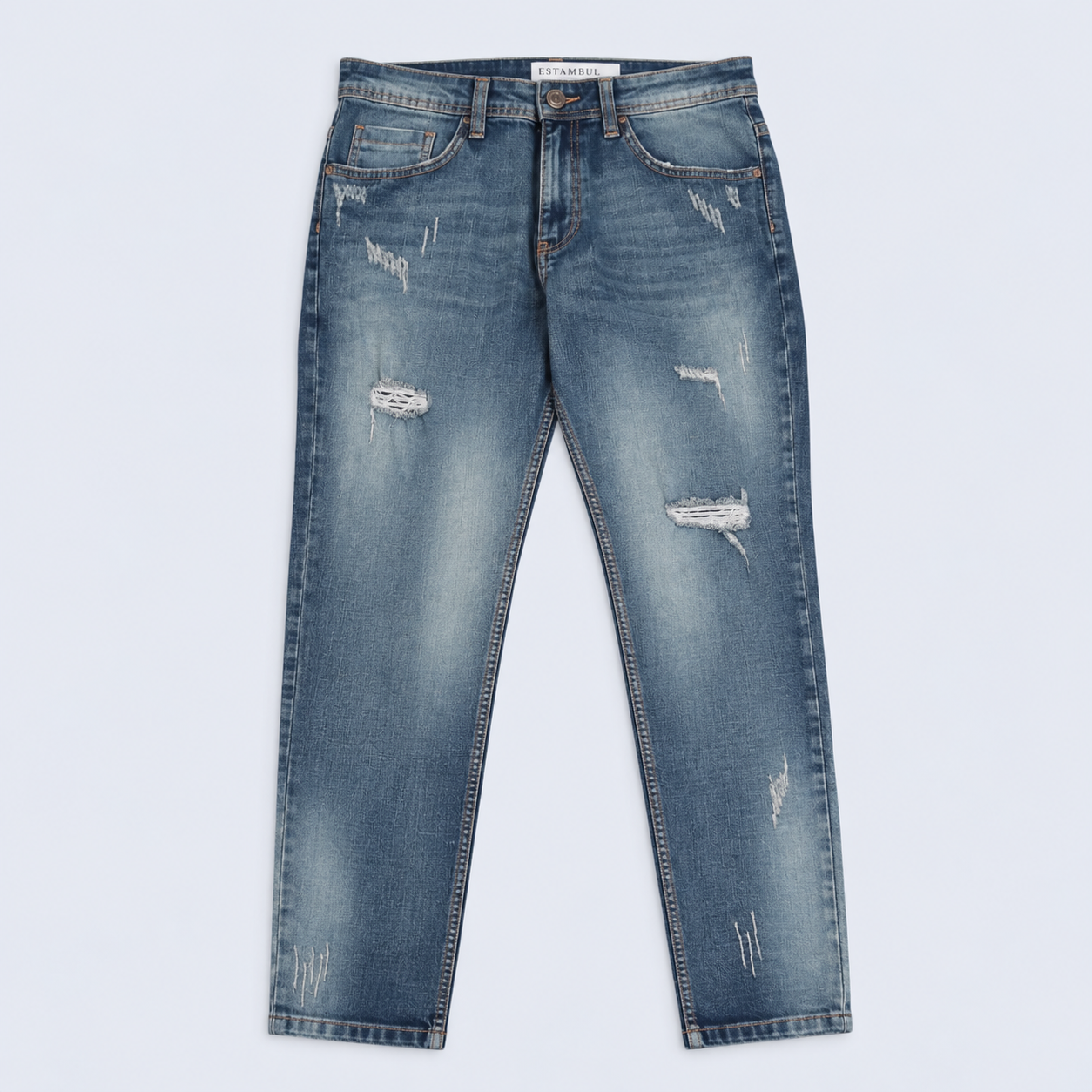 Jean hombre skinny roto