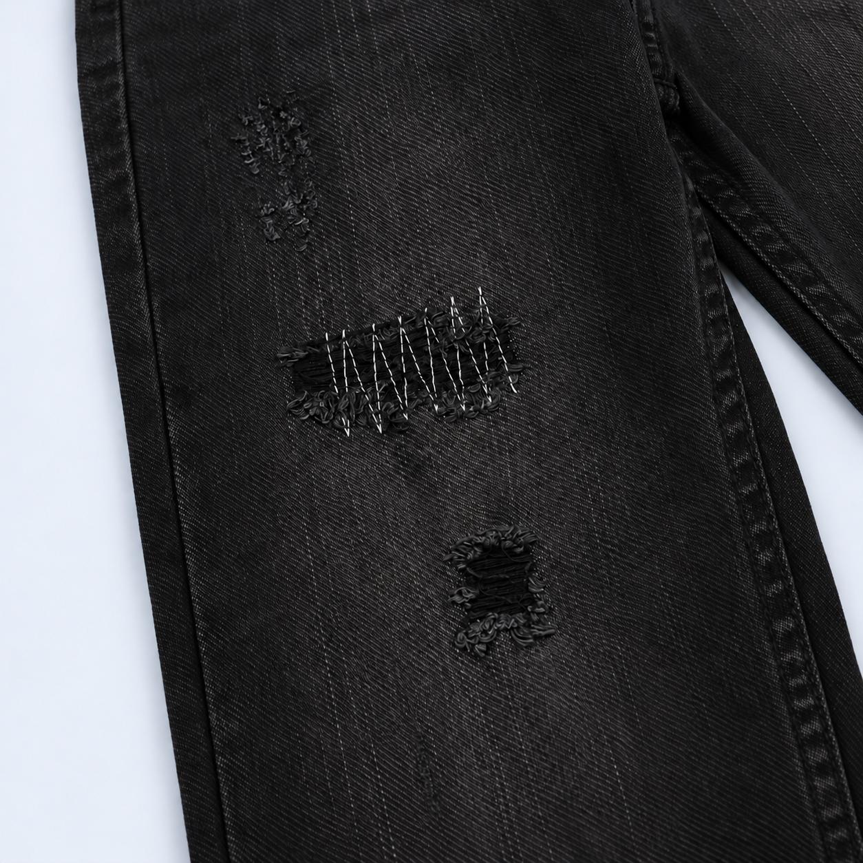 Jean niño skinny con desgaste