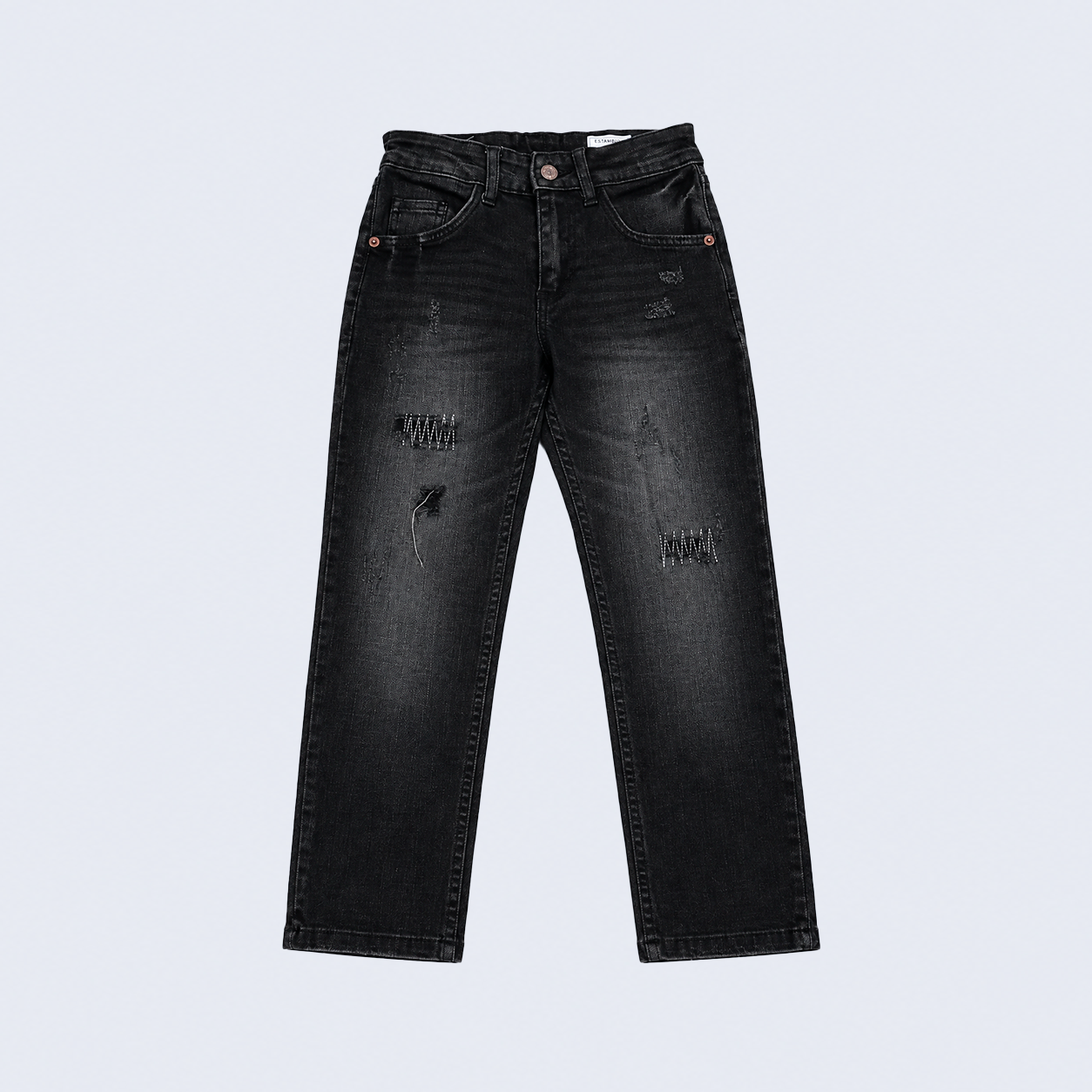 Jean niño skinny con desgaste
