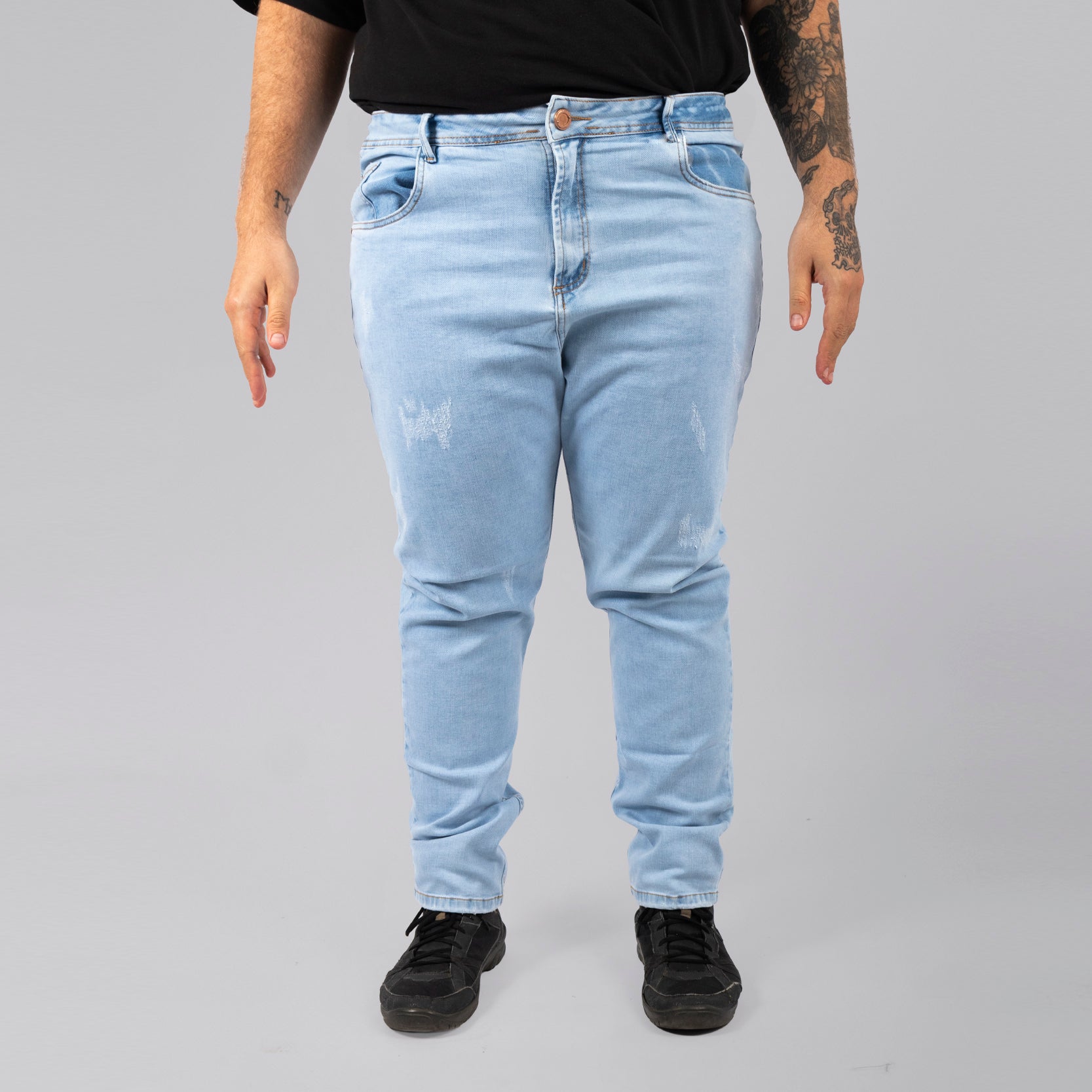 Jean hombre azul claro