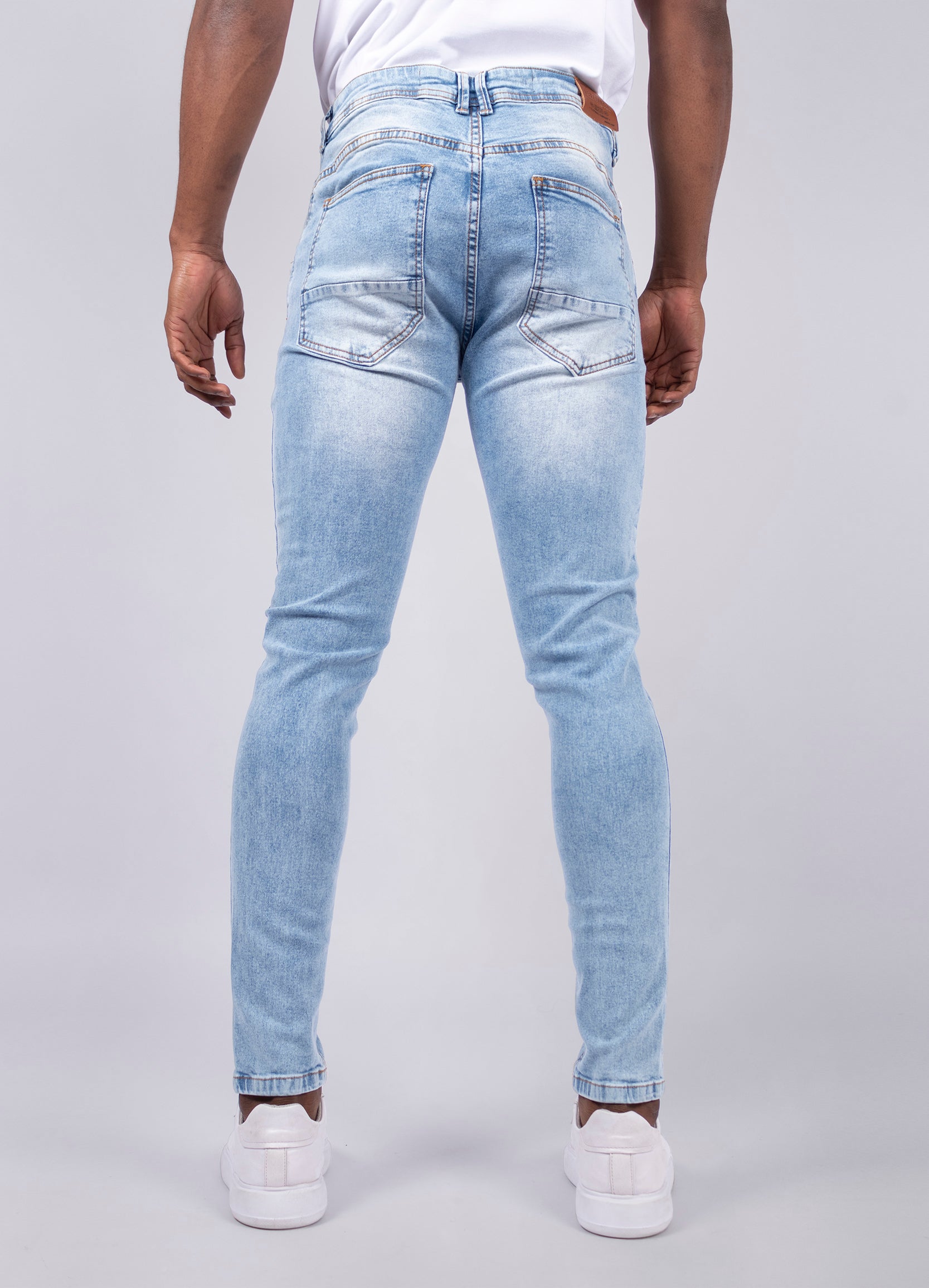 Jean hombre Skinny Claro