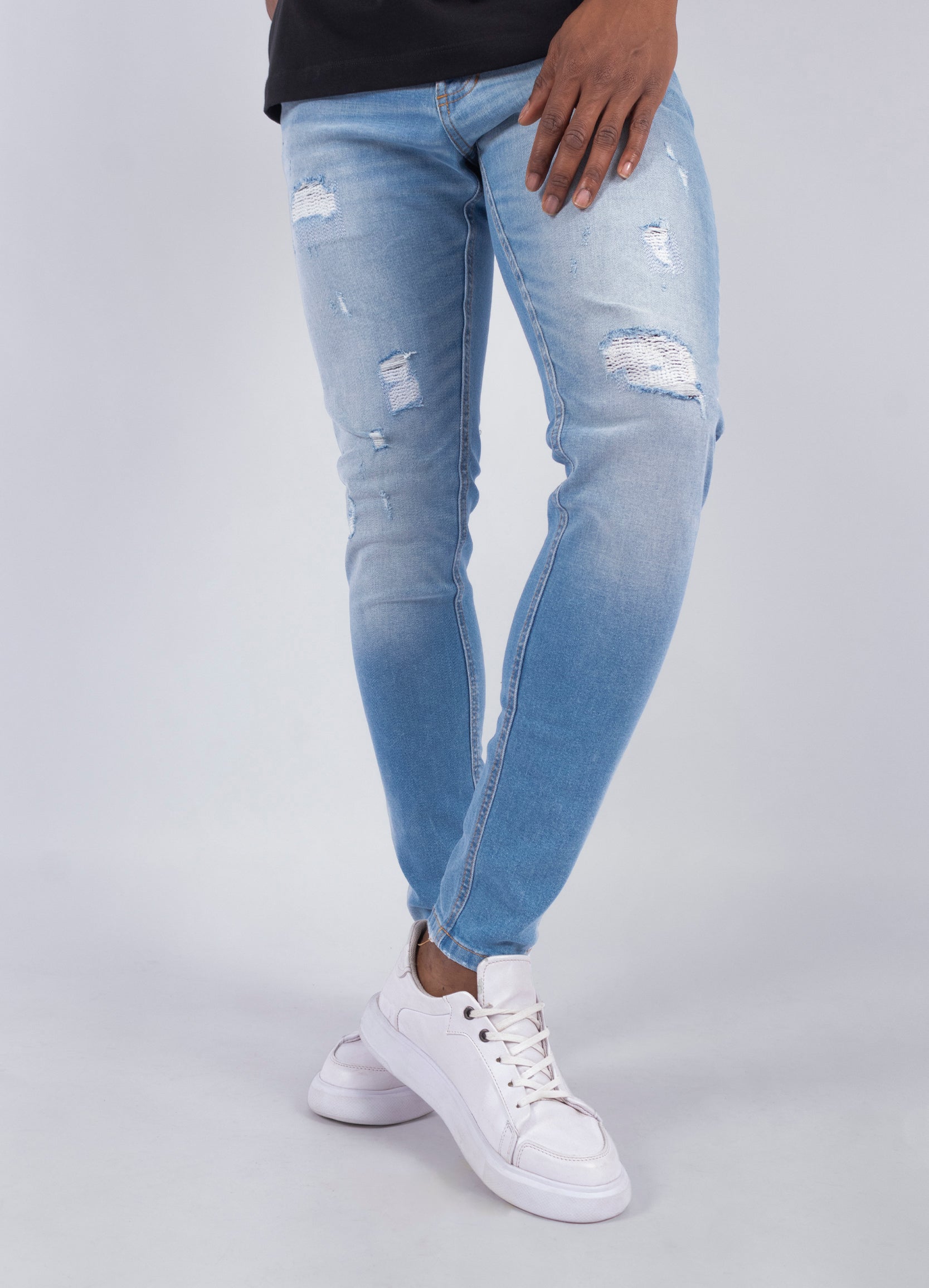 Jean hombre Skinny Chispas