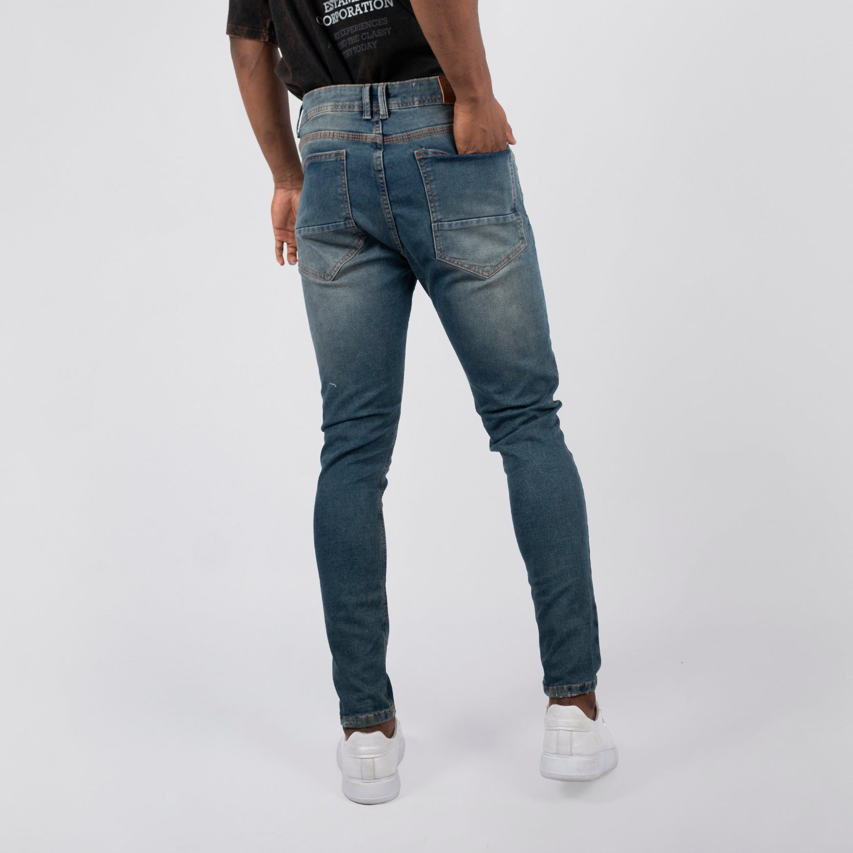 Jean hombre skinny proceso