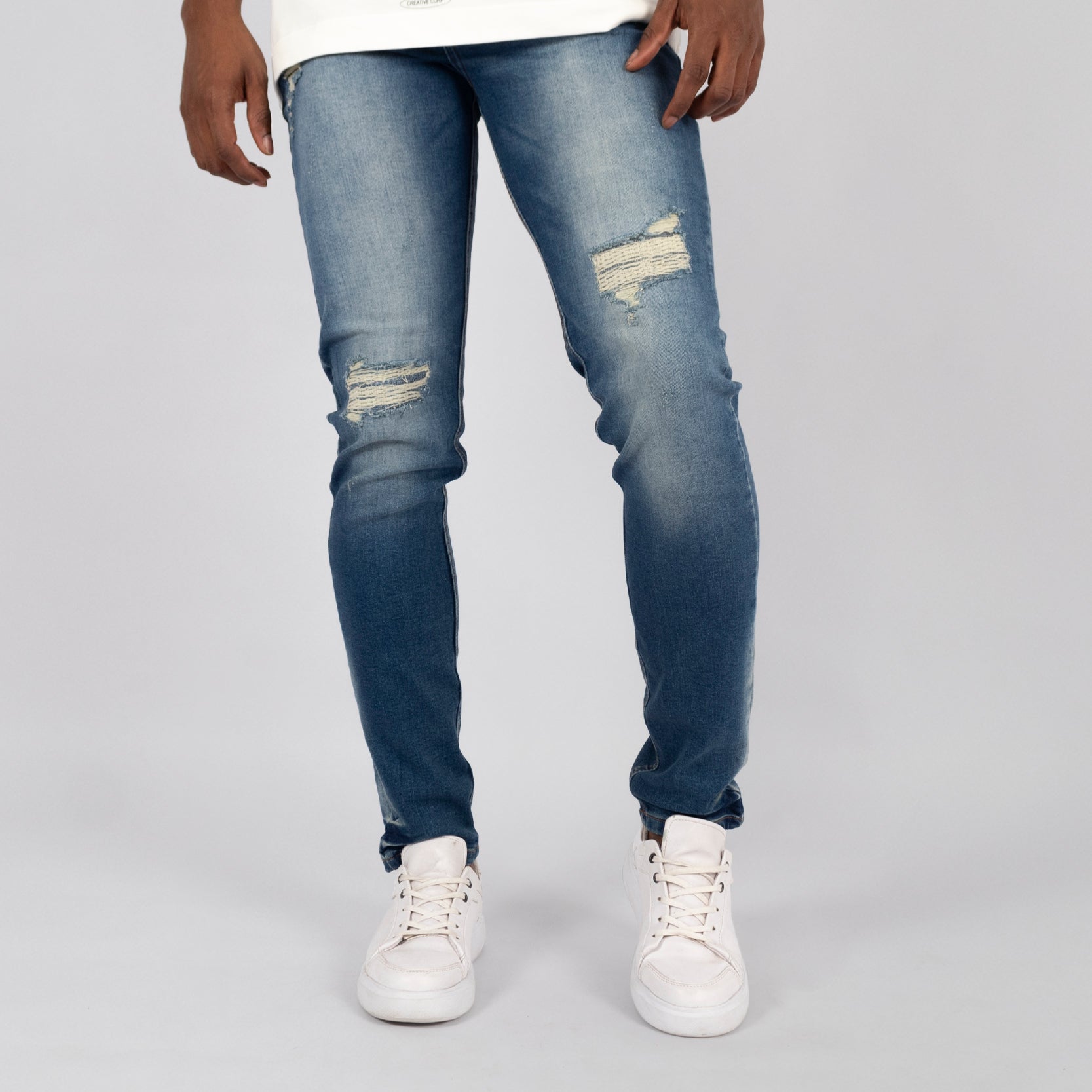 Jean hombre skinny Bordado