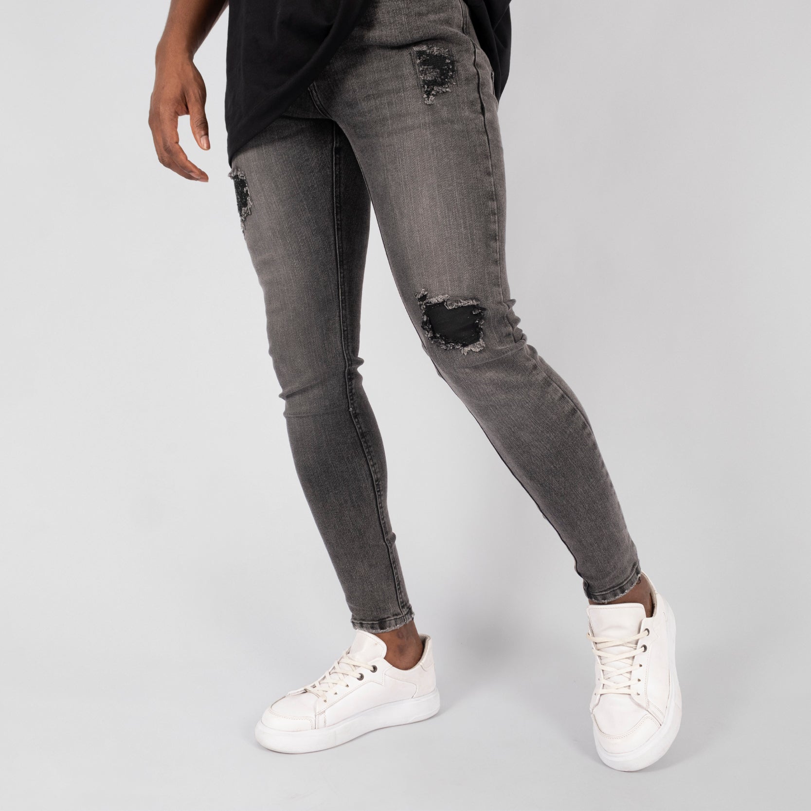 Jean hombre sky bordado