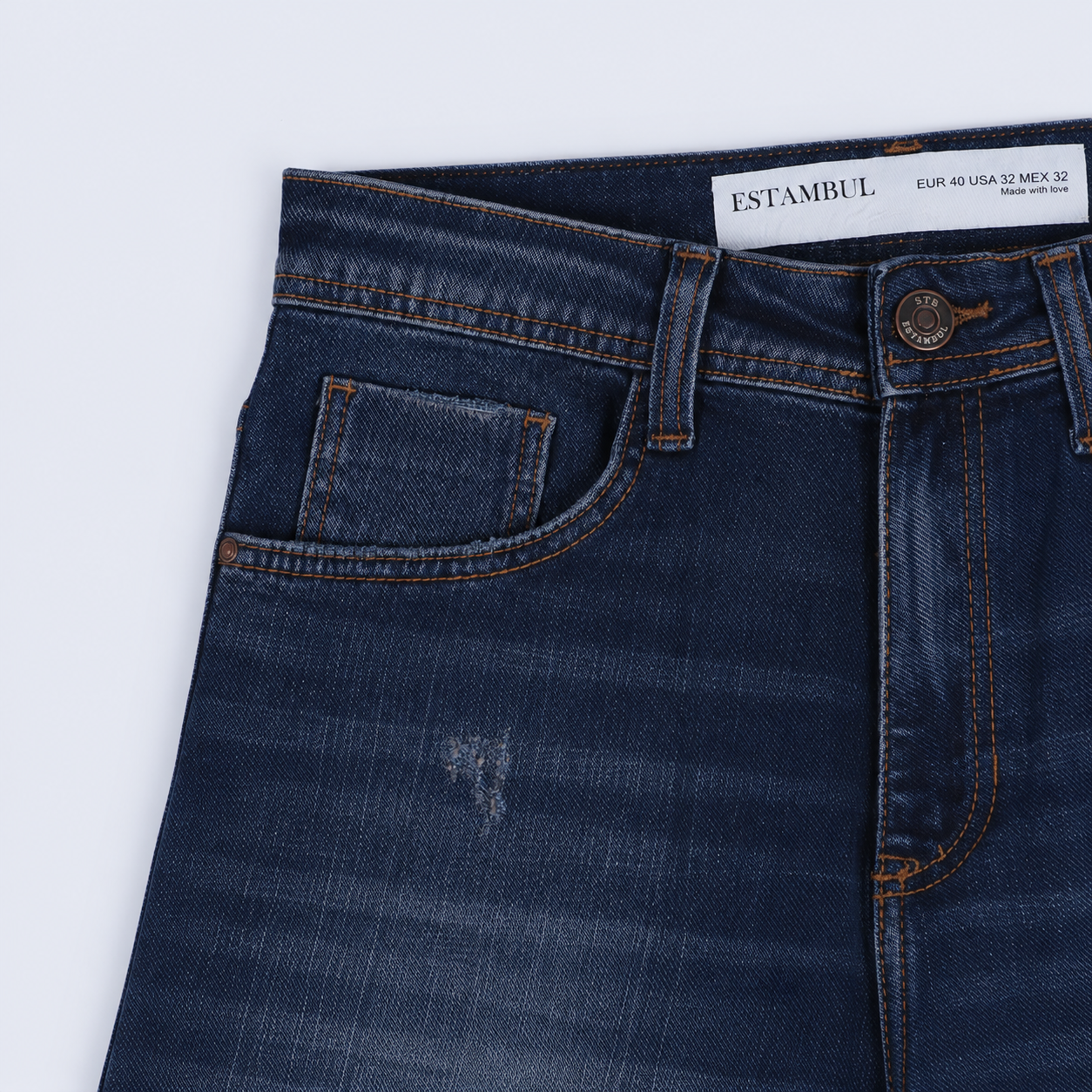 Jean hombre regular clasico