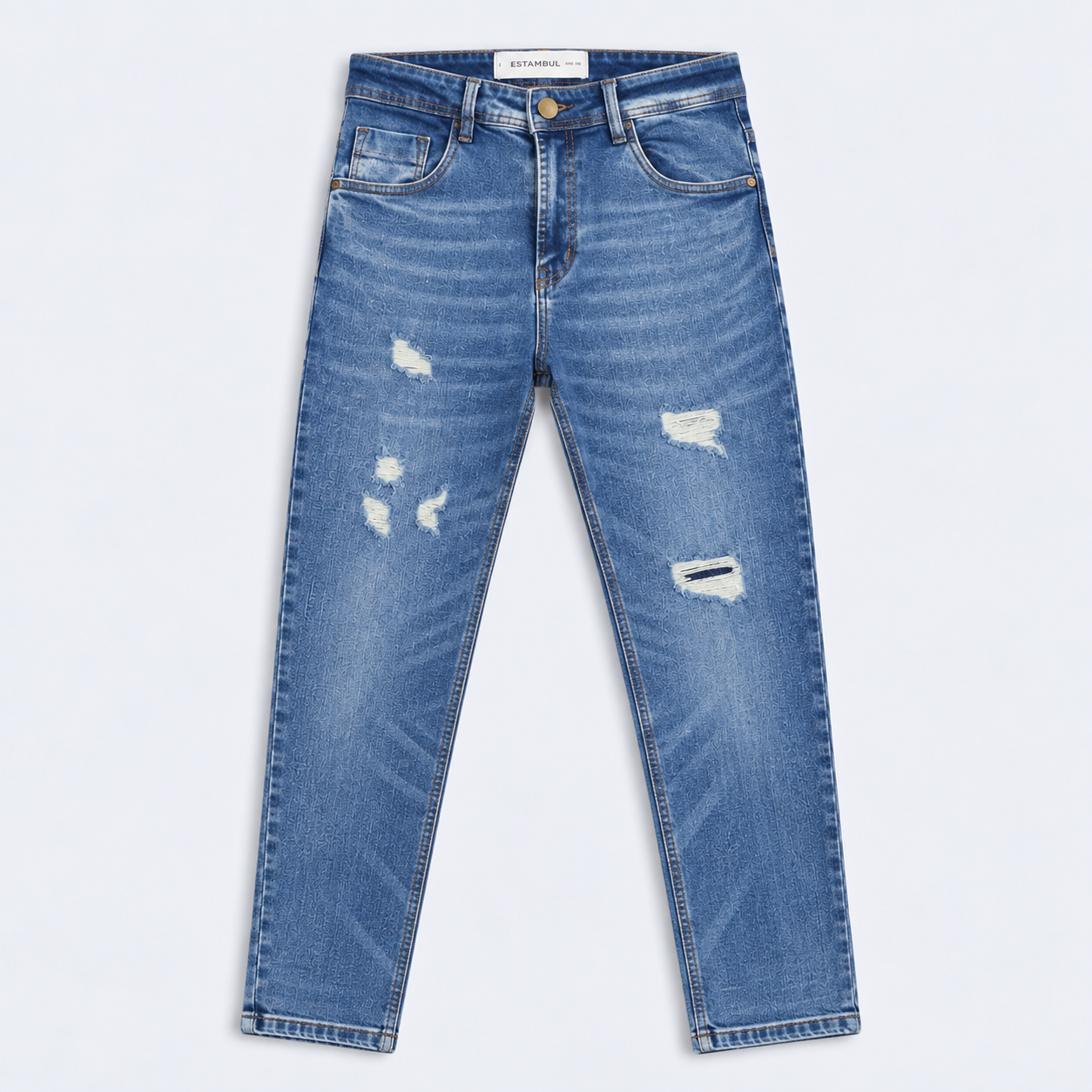 Jean hombre skinny claro