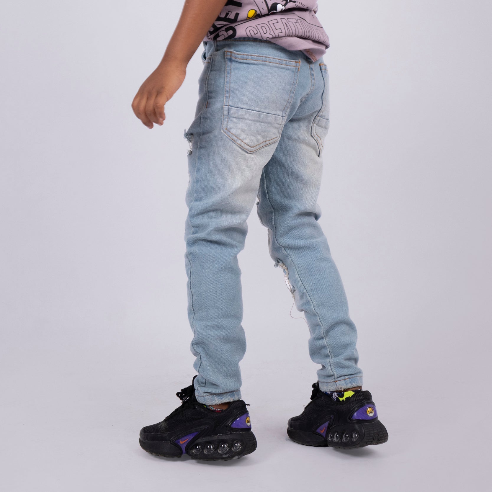 Jean niño Skinny Parches