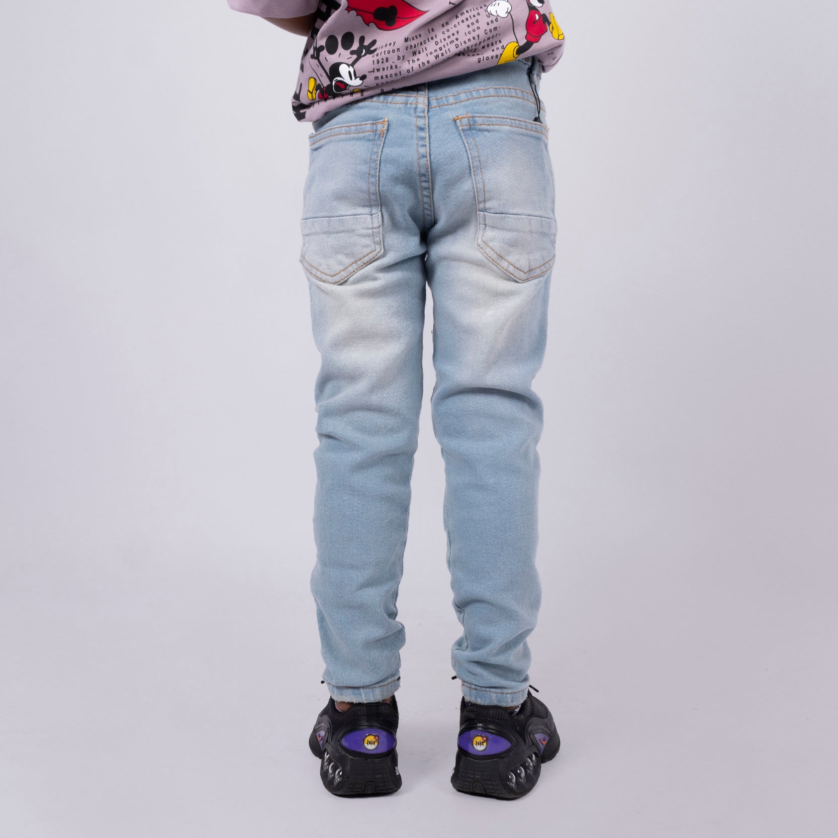 Jean niño Skinny Parches