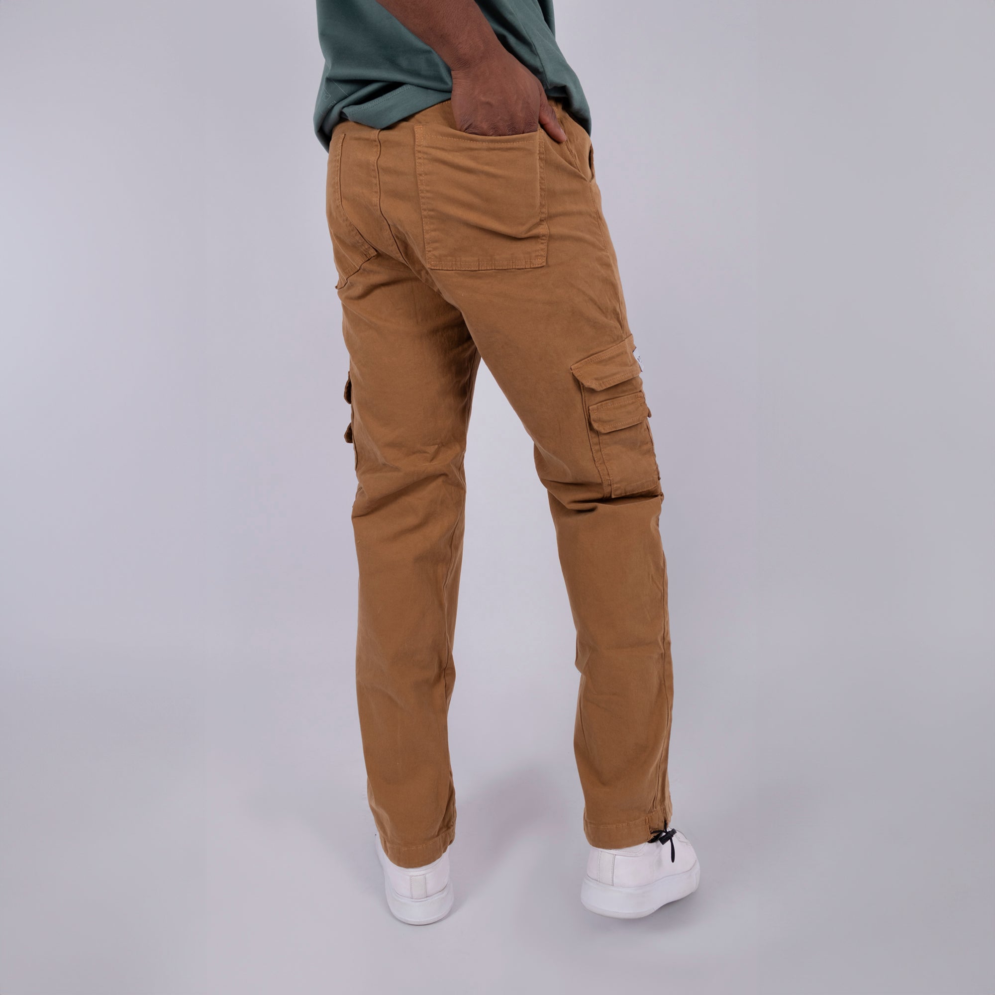 Jogger hombre Cargo Camel