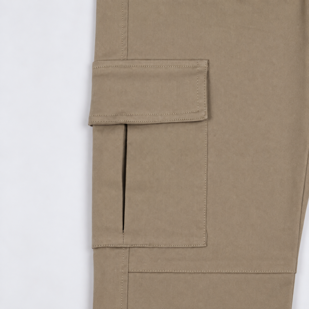 Jogger hombre dril camel