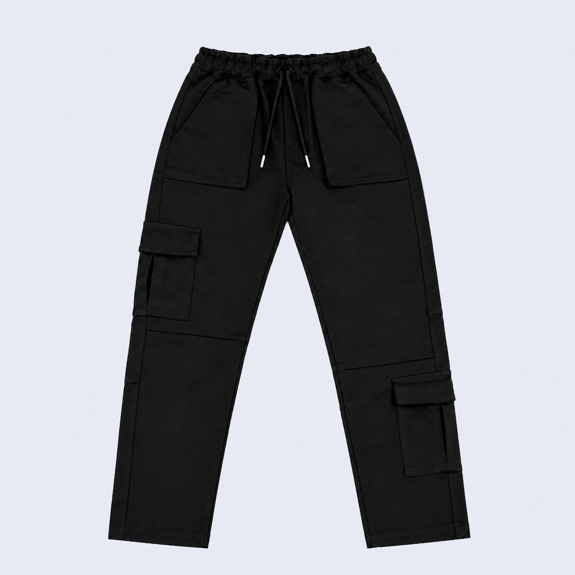Jogger hombre dril negro