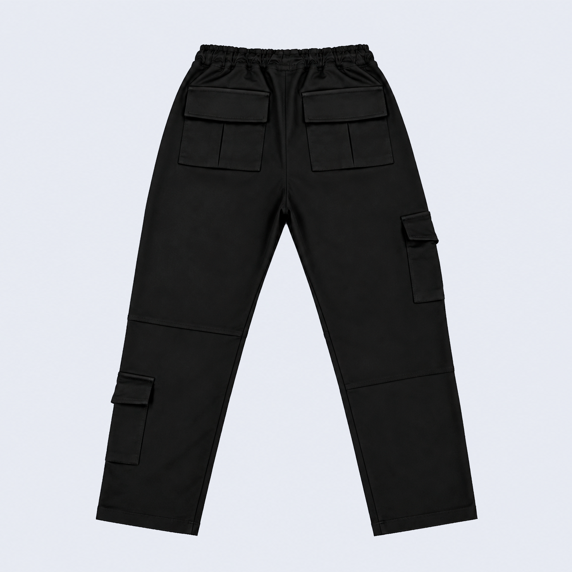 Jogger hombre dril negro